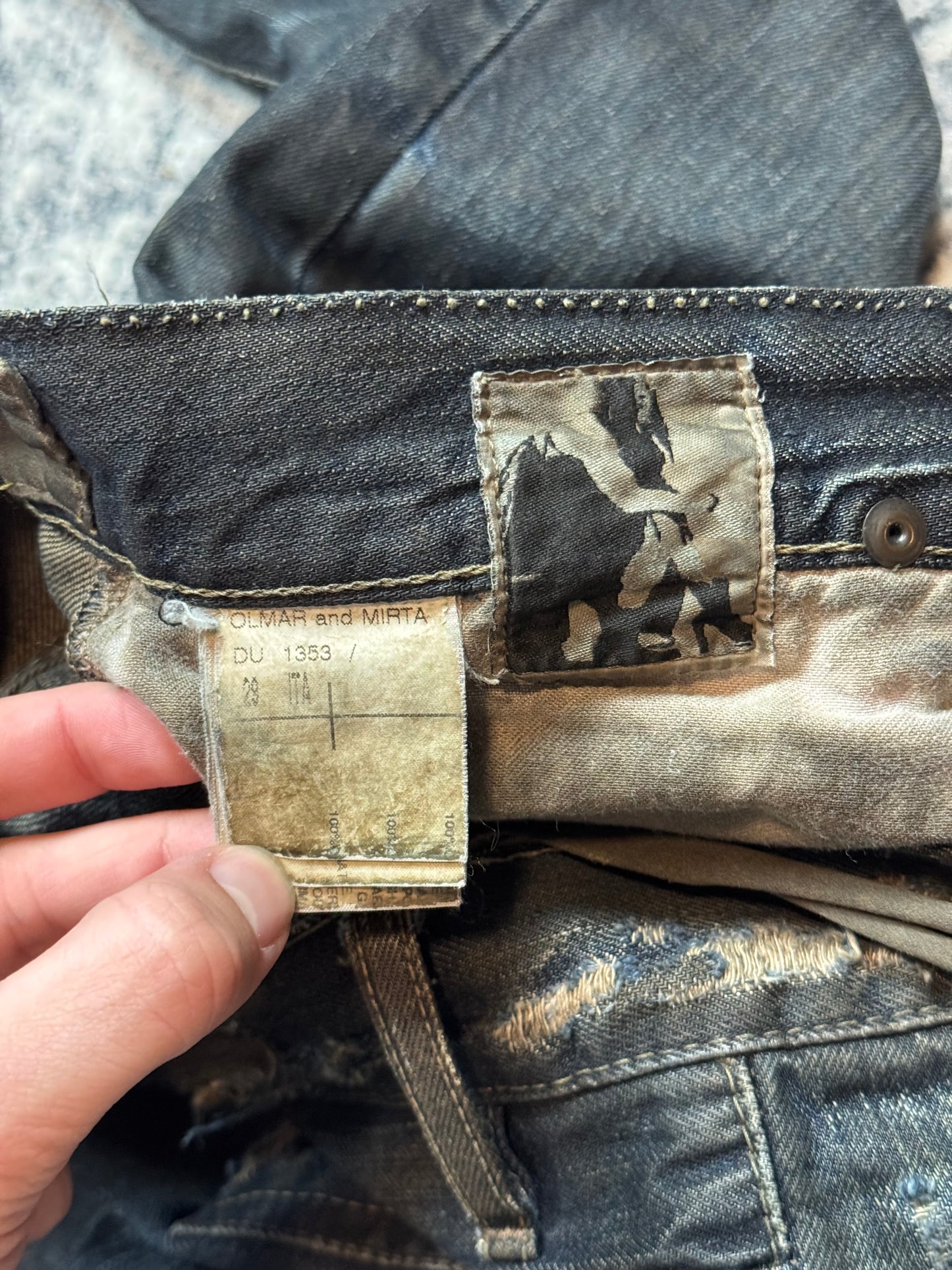 FW08 Rick Owens Stag Denim