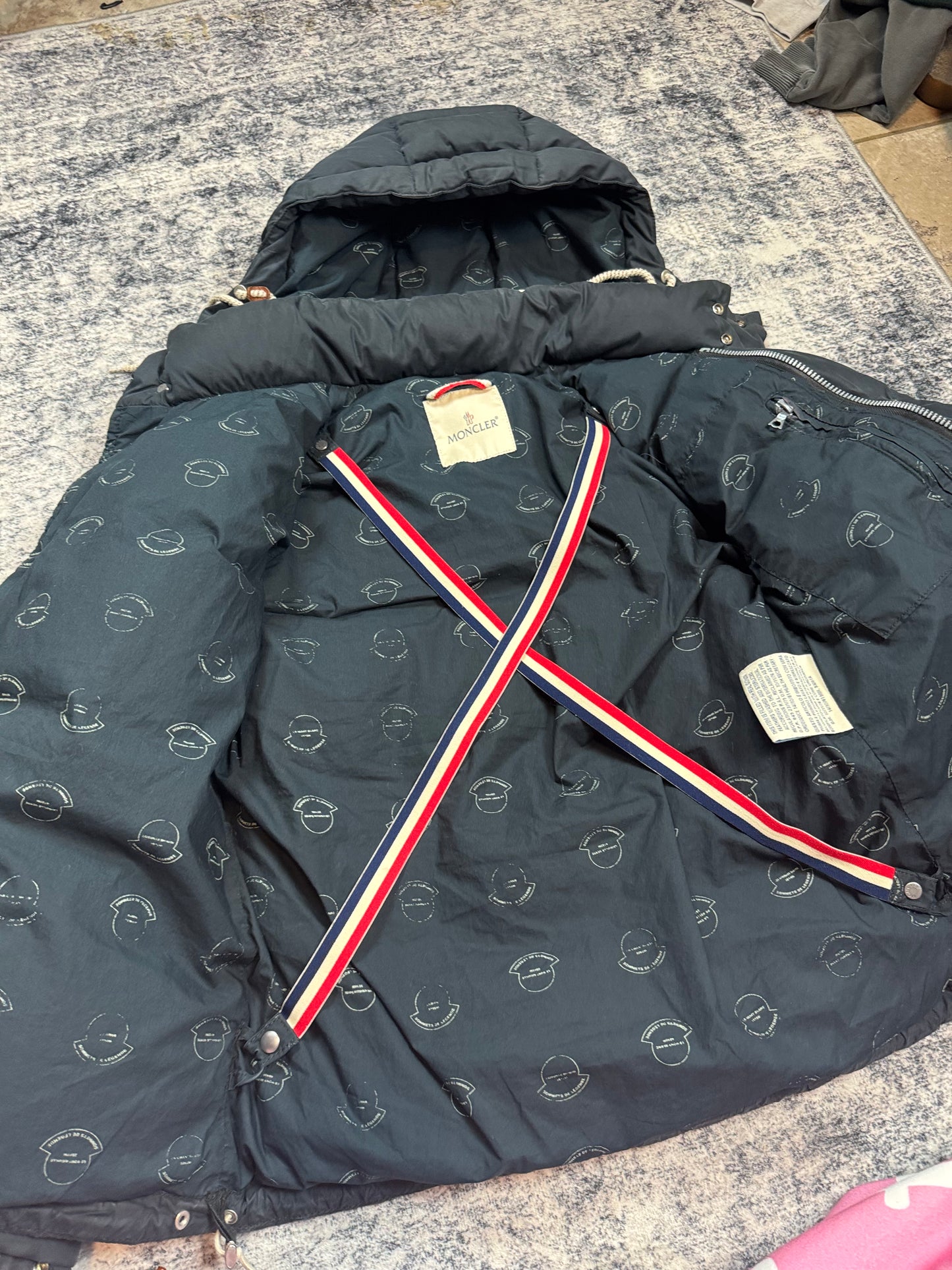 FW10 Visvim x Moncler Navy Borosiri Jacket