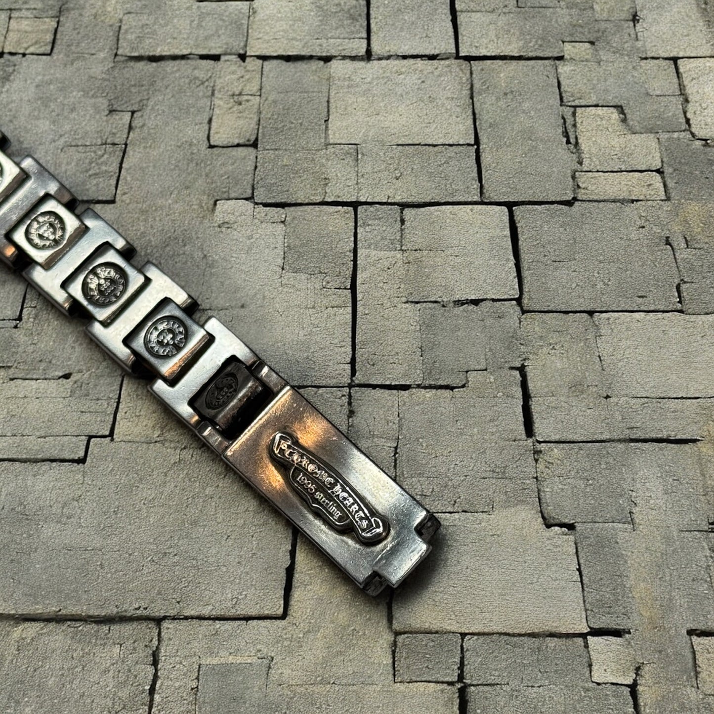 Chrome Hearts Multi Link Elemental Fleur Mini Id Bracelet