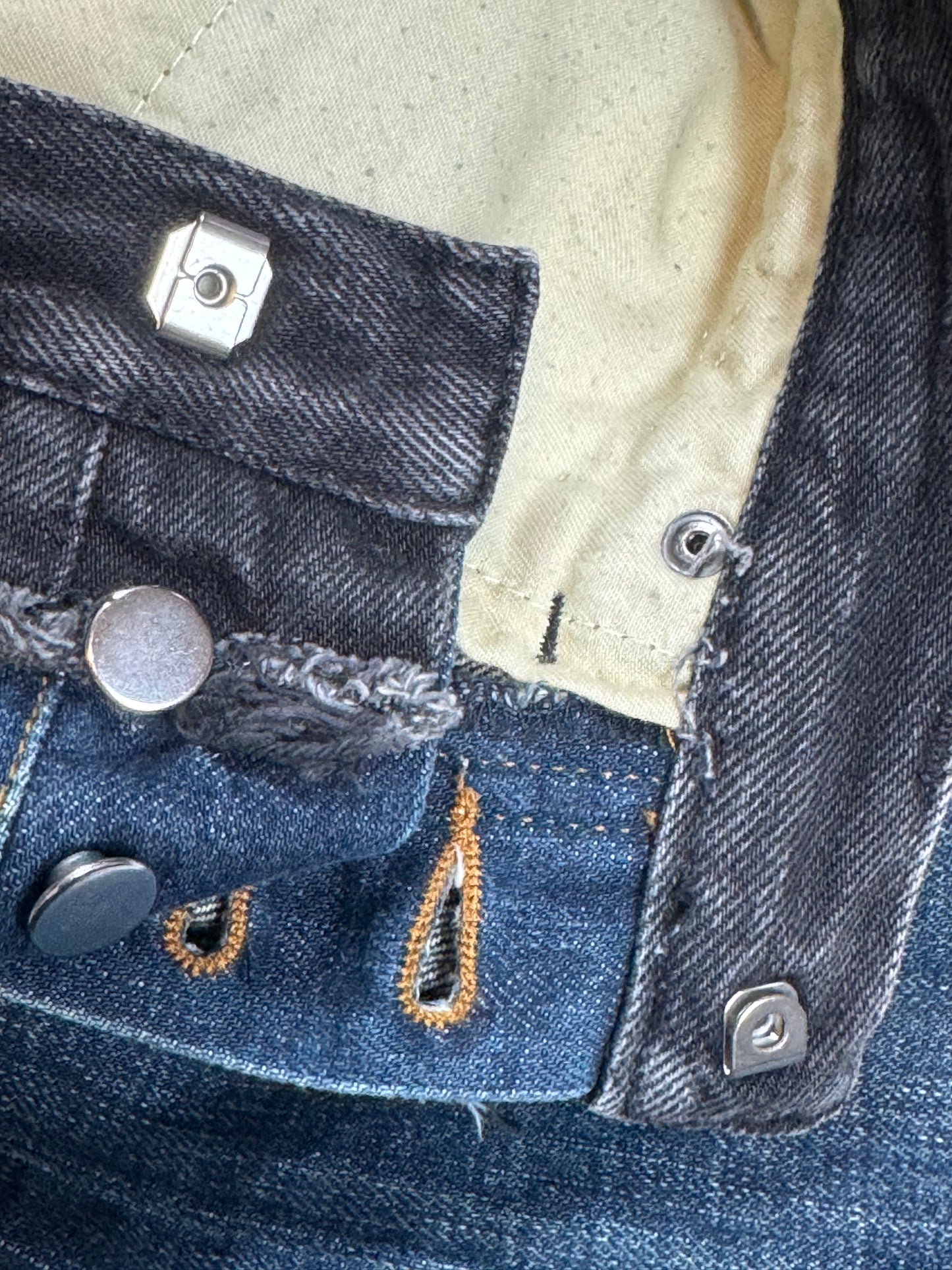 AW06 Dior Homme Cummerbund Denim