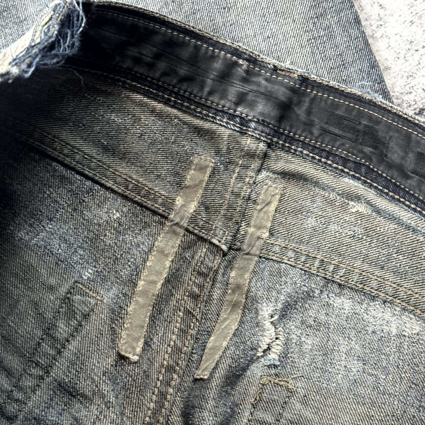 FW11 Rick Owens Dust Denim