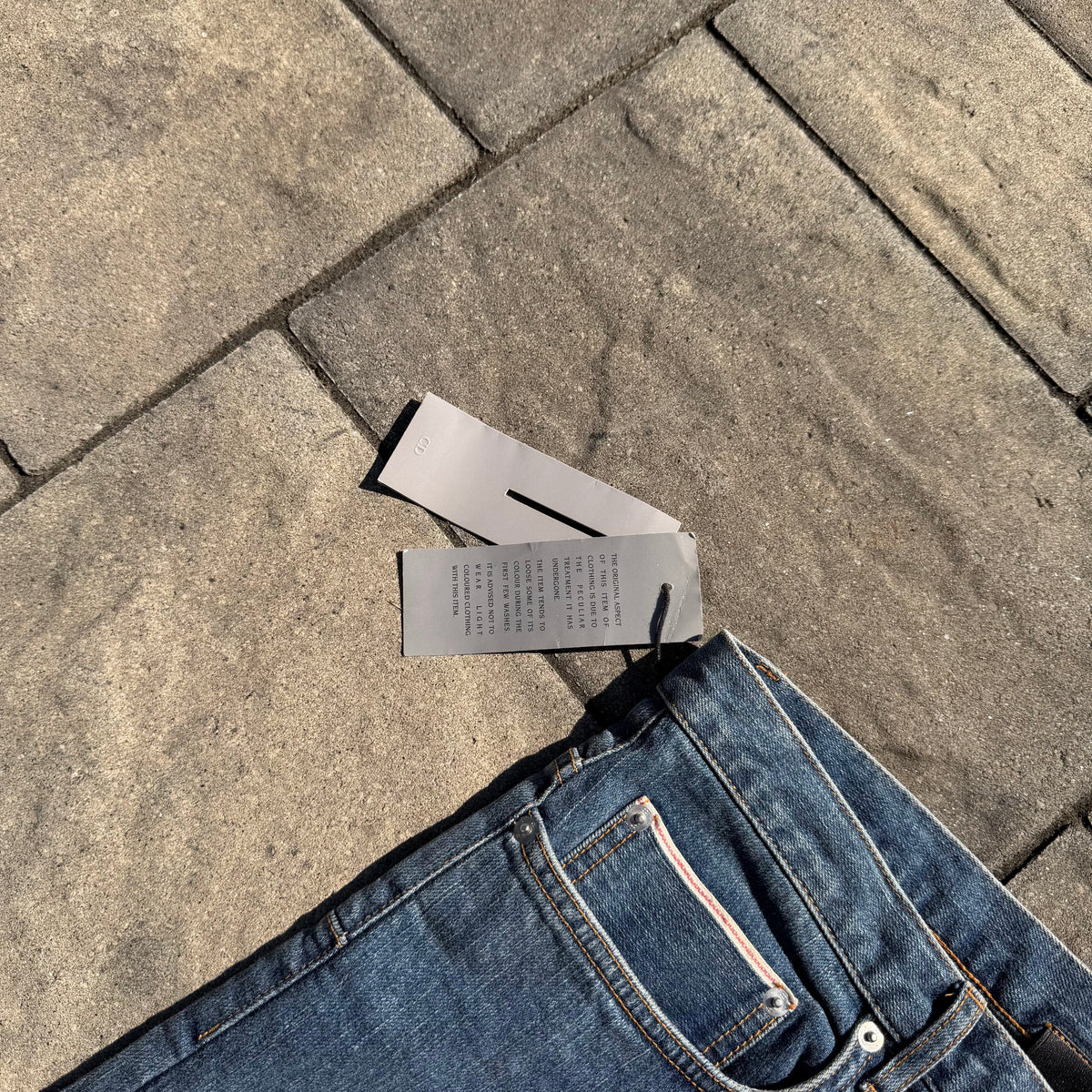 SS14 Dior Homme Japanese Denim