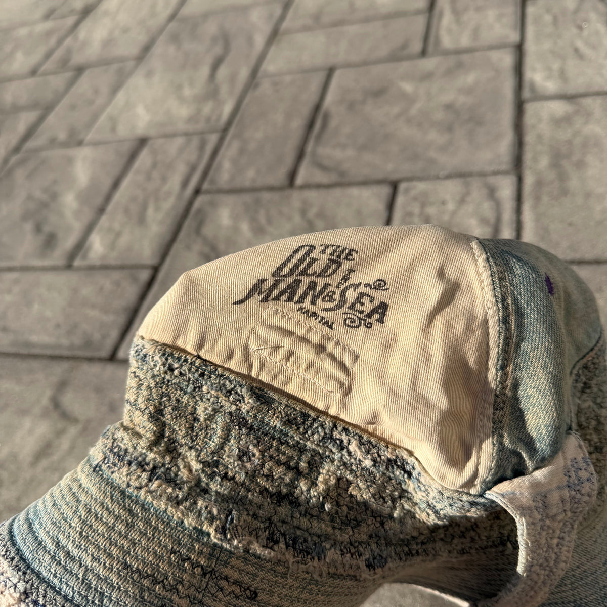 Kapital Old Man & The Sea Denim Bucket Hat