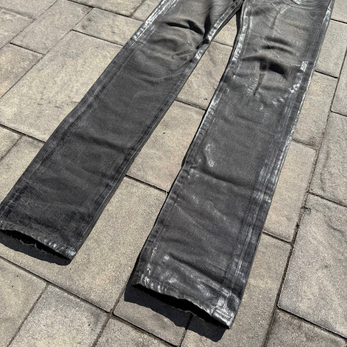 AW04 Dior Homme Luster Waxed Denim