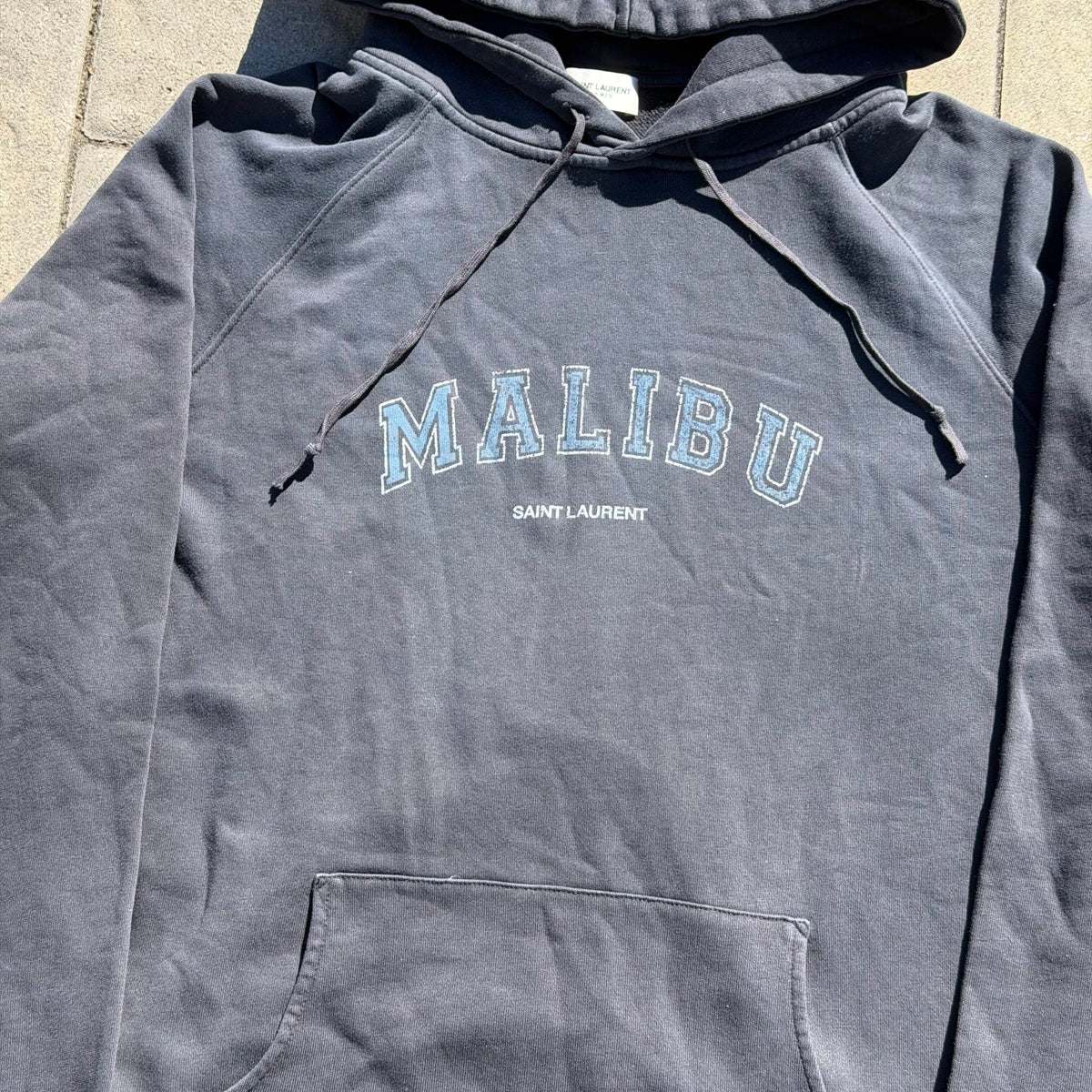 2019 Saint Laurent Paris Malibu Hoodie