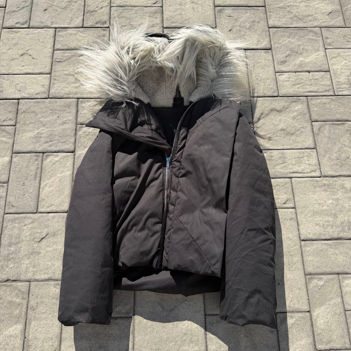 FW22 Rick Owens Goat Hair Parka