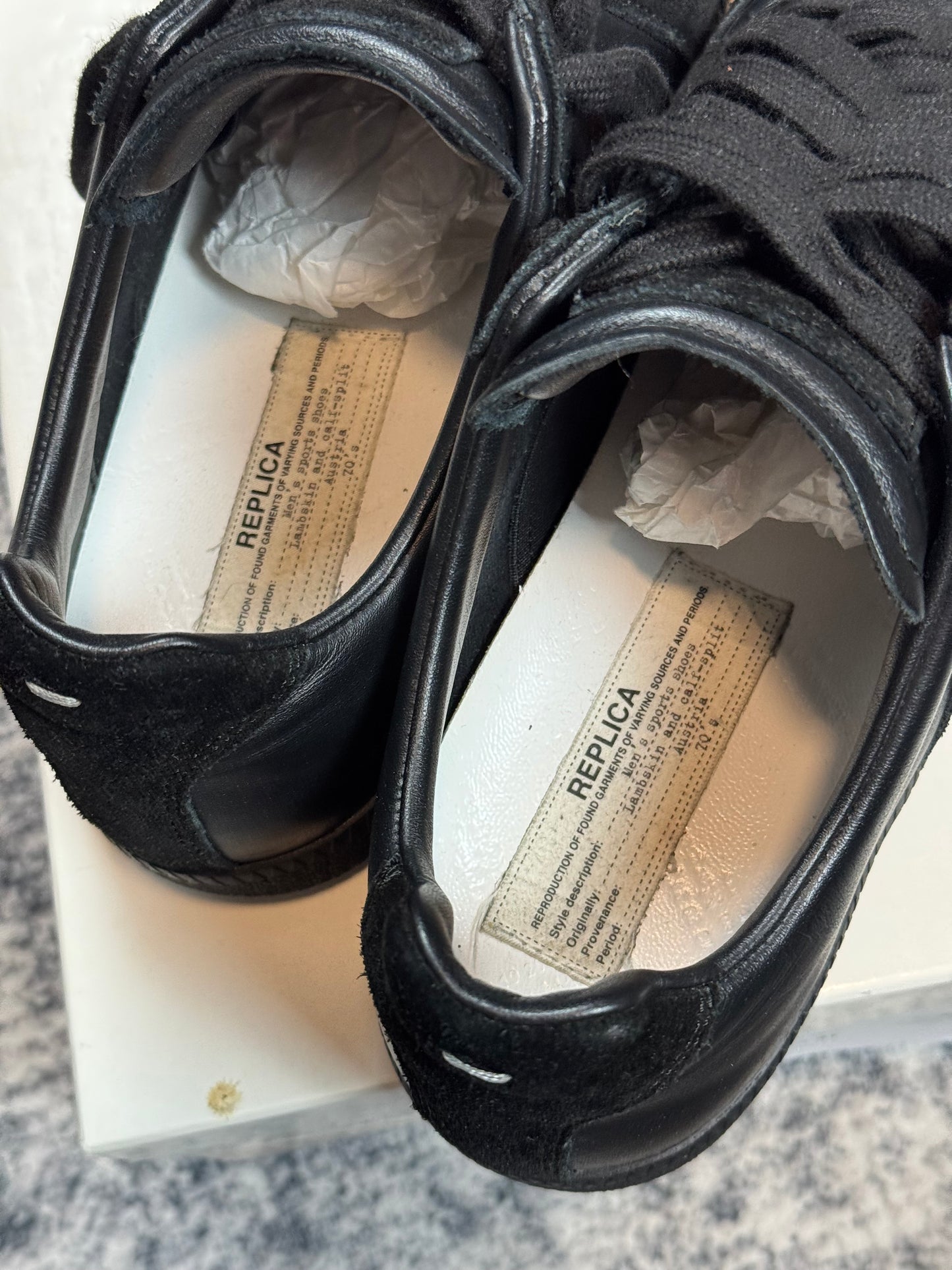 Maison Margiela Replica GAT Black Sneaker
