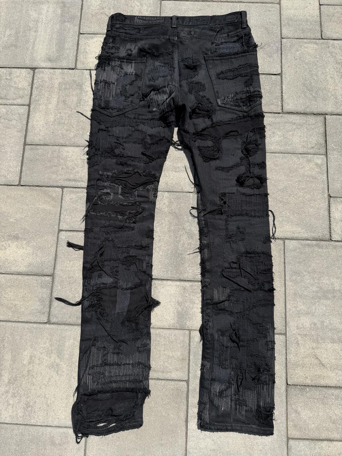 AW05 Undercover Black 85 Denim
