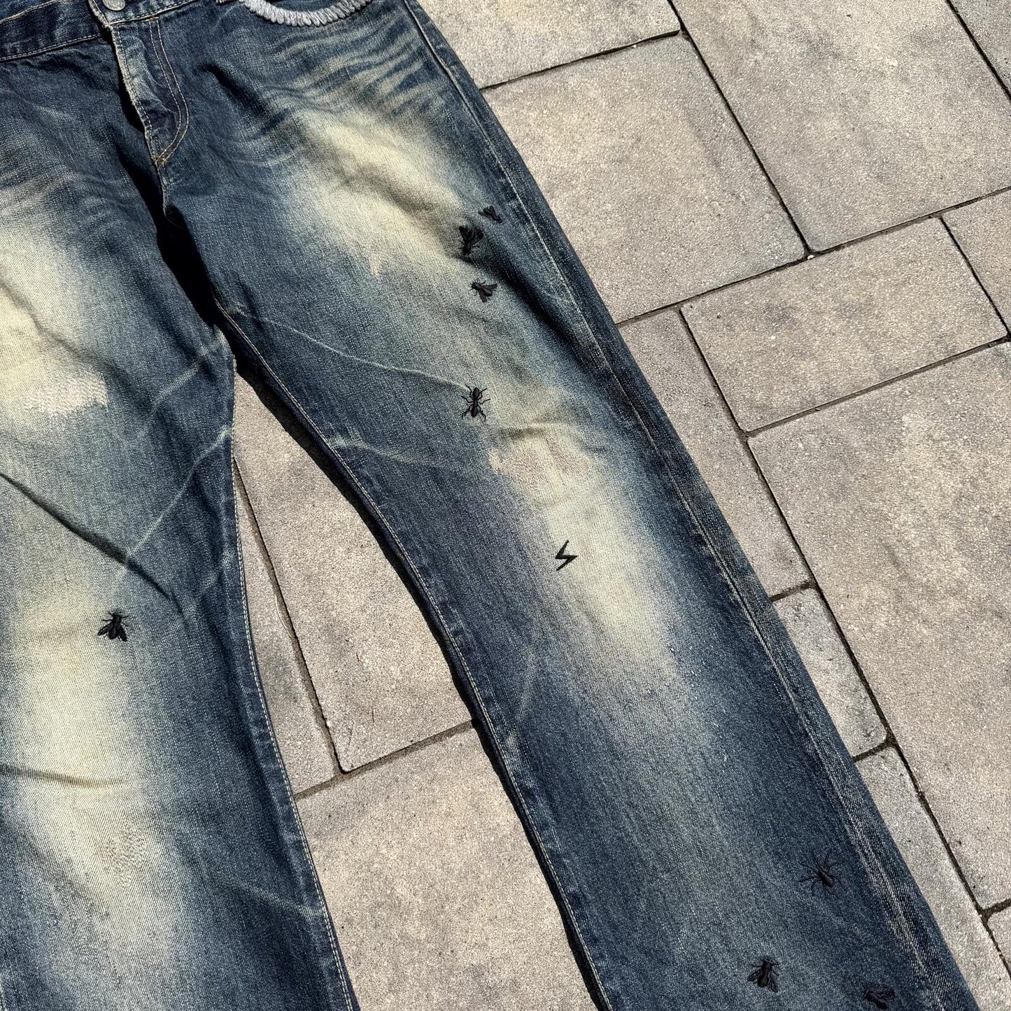 AW06 Undercover BBV Bug Denim