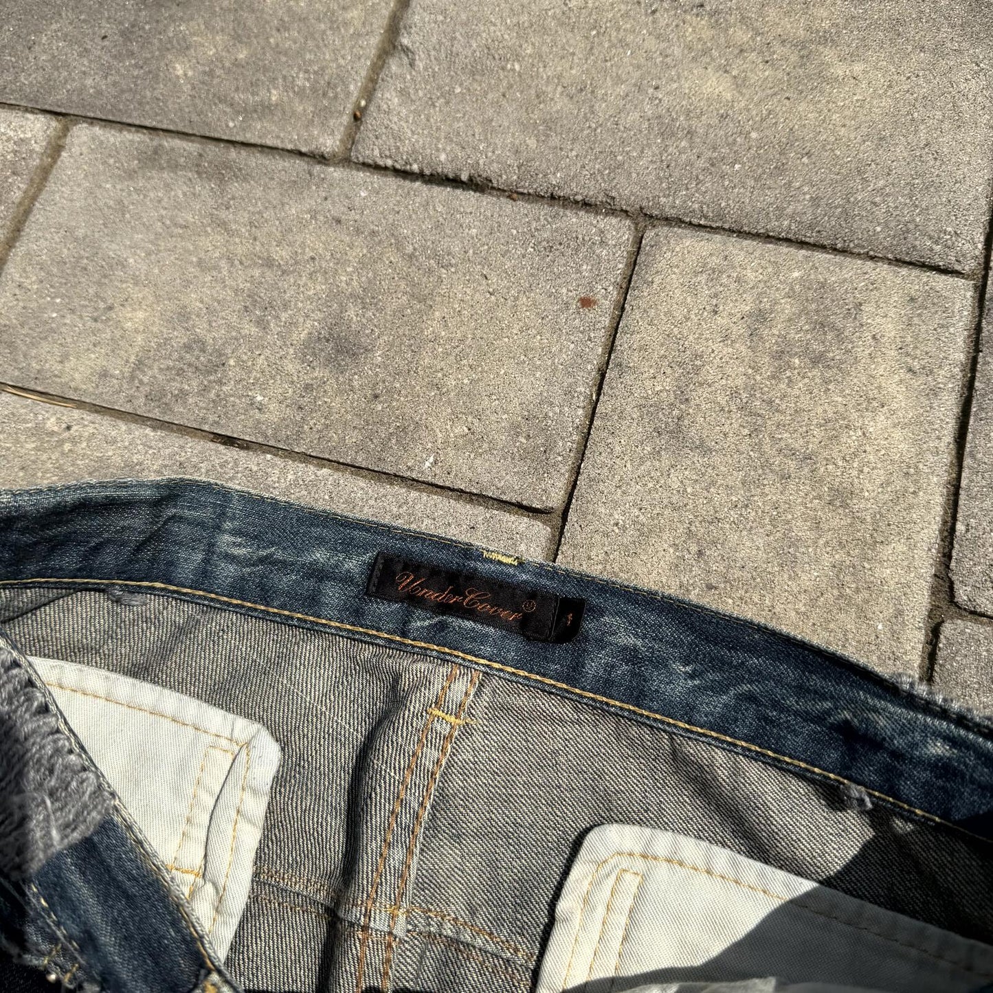 AW06 Undercover BBV Bug Denim