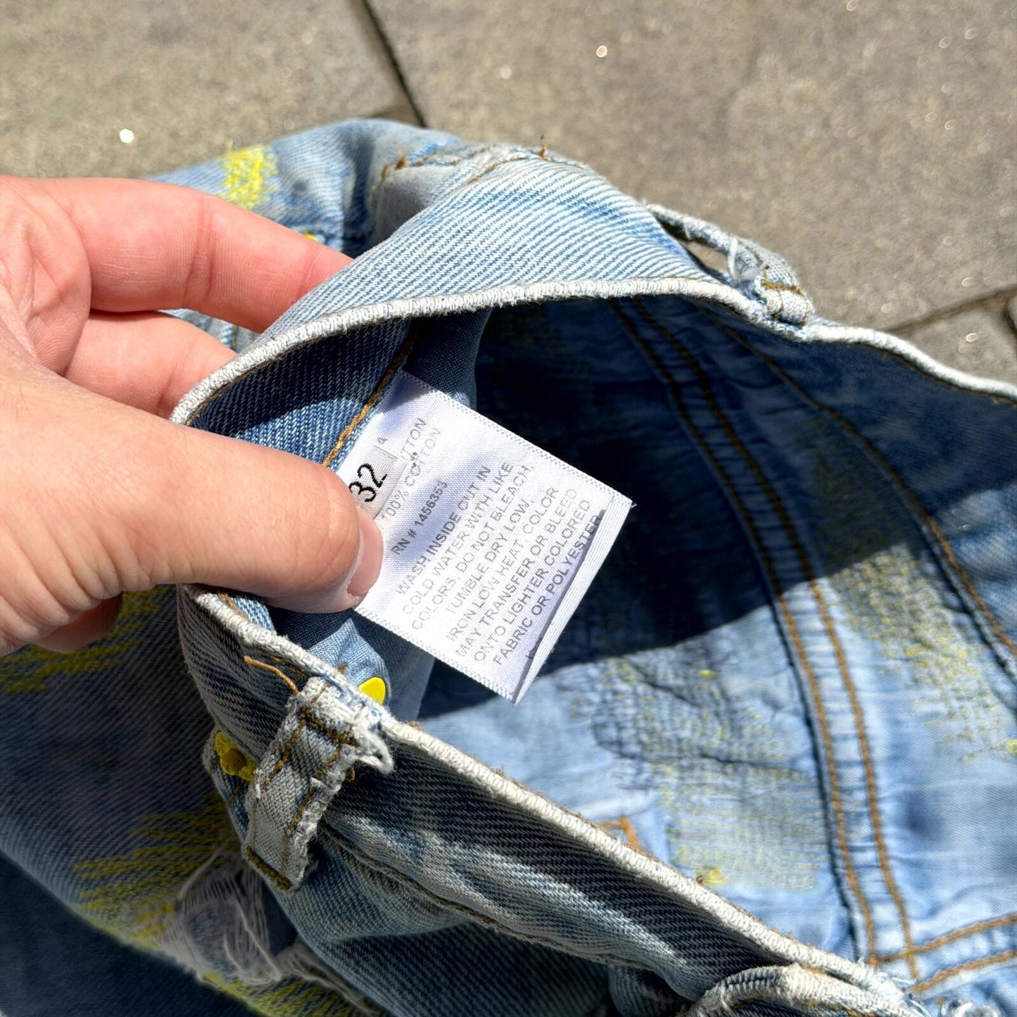 Endless Yellow/Blue Denim