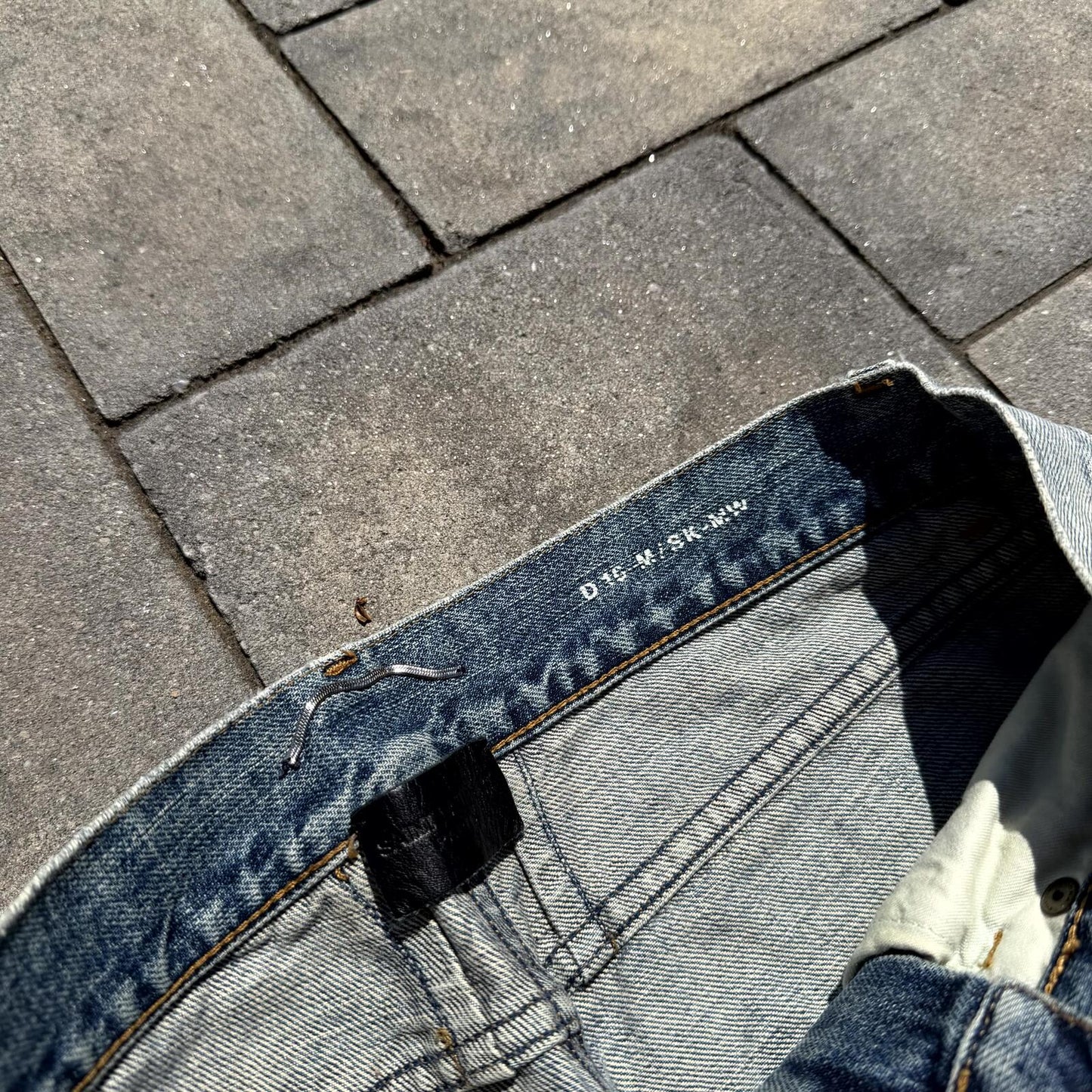 SS15 Saint Laurent Paris D10 Light Wash Denim