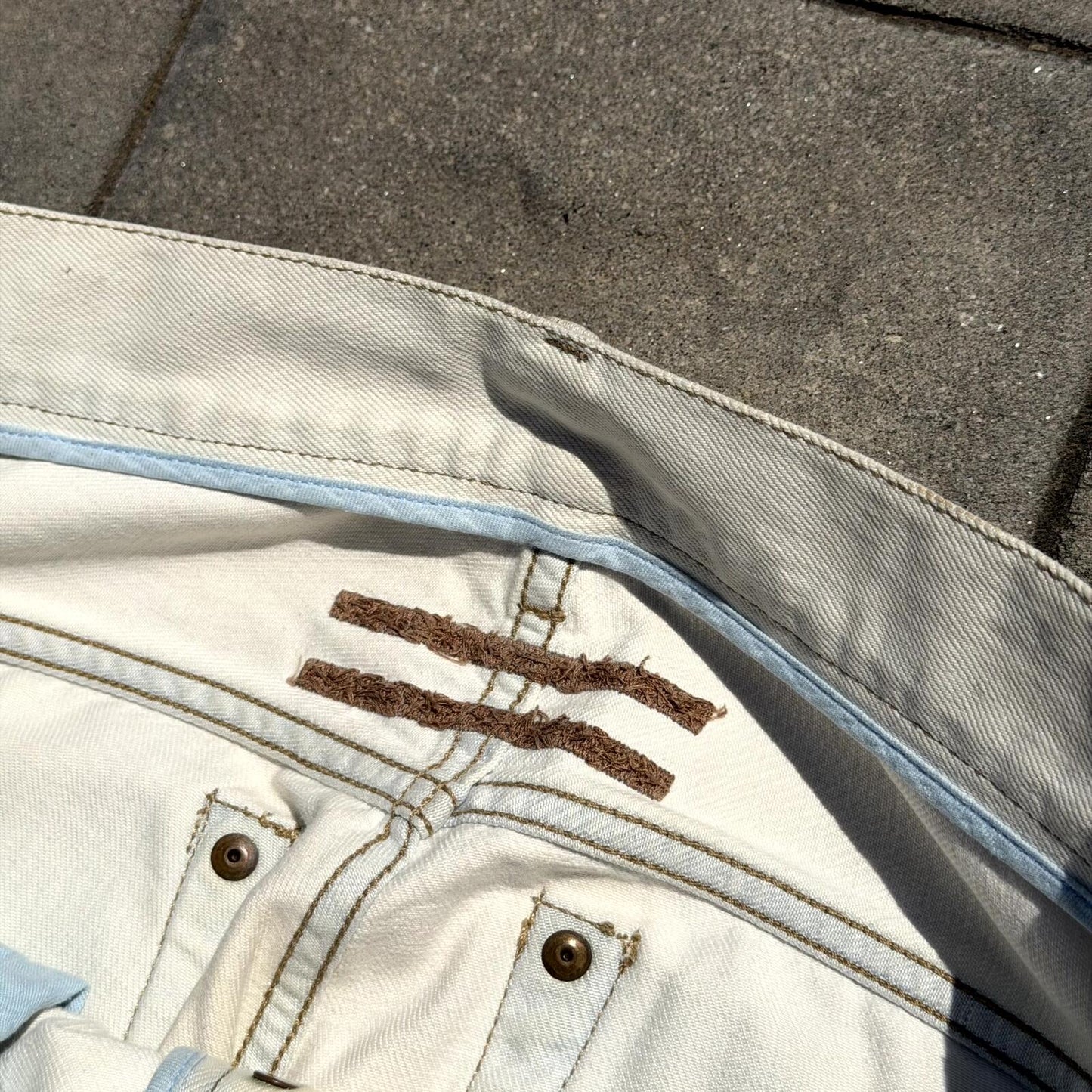 FW06 Rick Owens Sandwash Denim