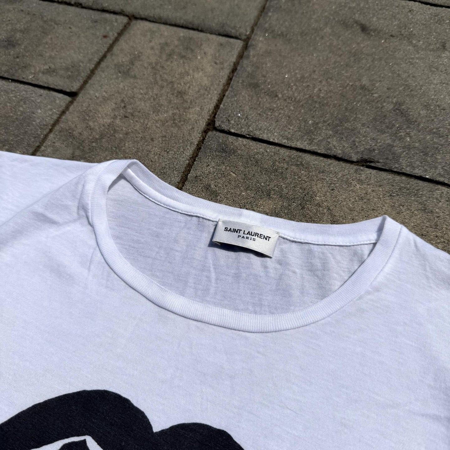 2015 Saint Laurent Paris Bloodluster Tee