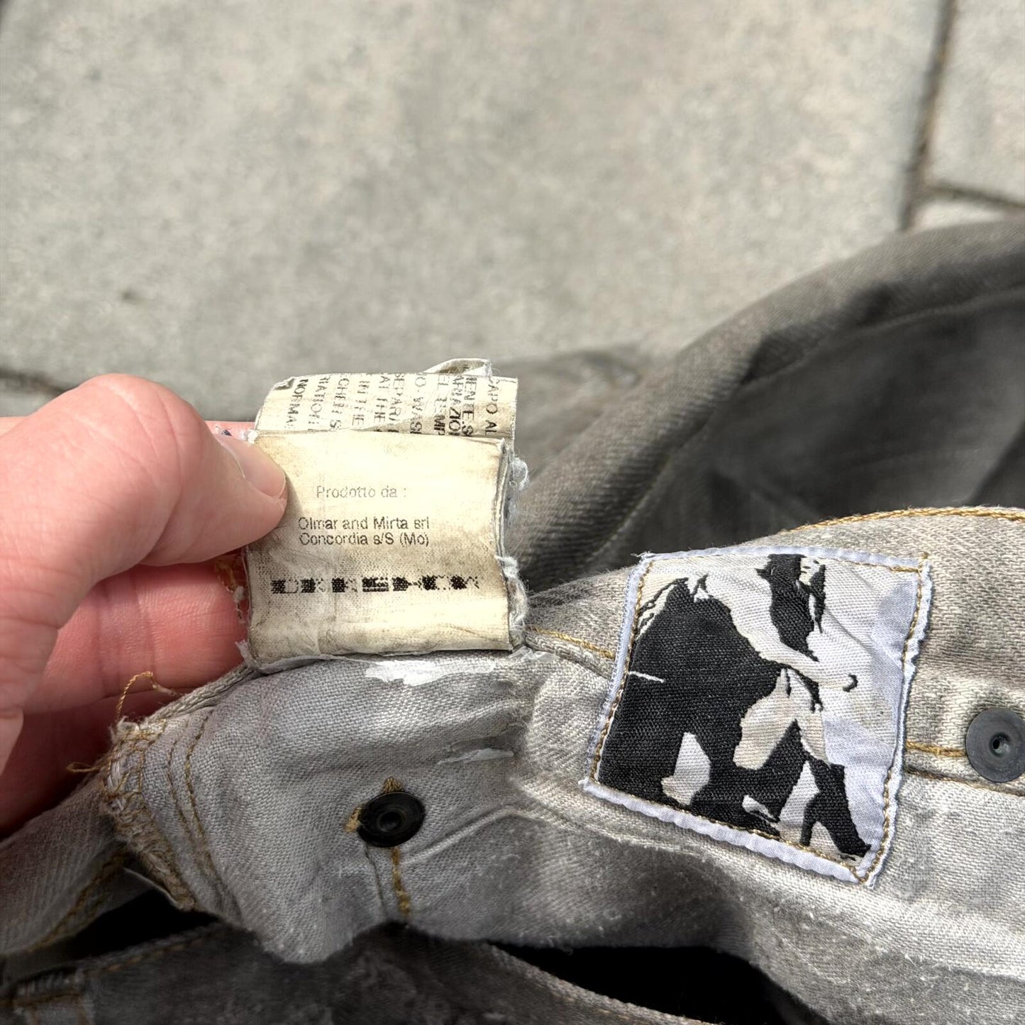 FW07 Rick Owens Dust Detroit Denim