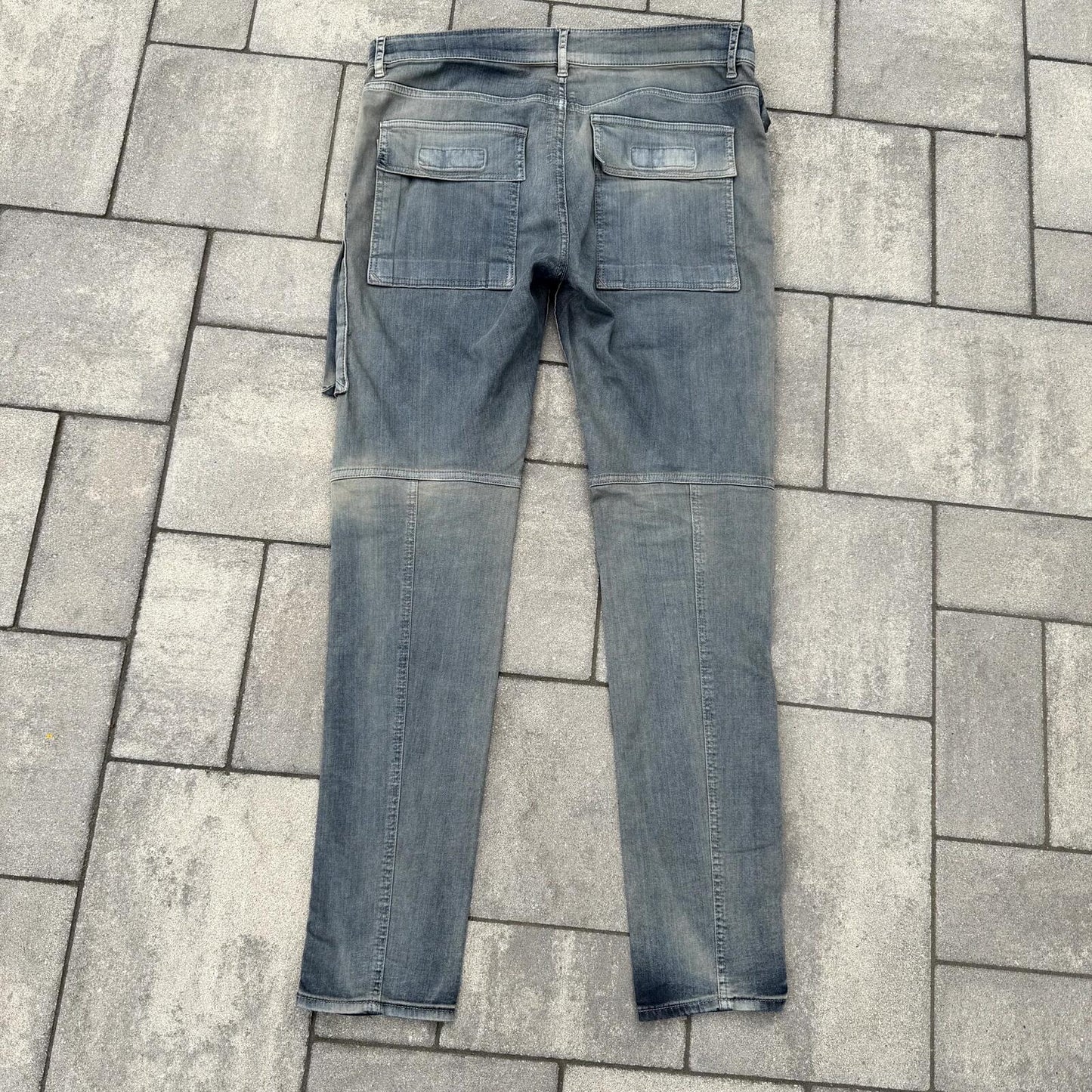 SS19 Rick Owens Hustler Memphis Cut Denim