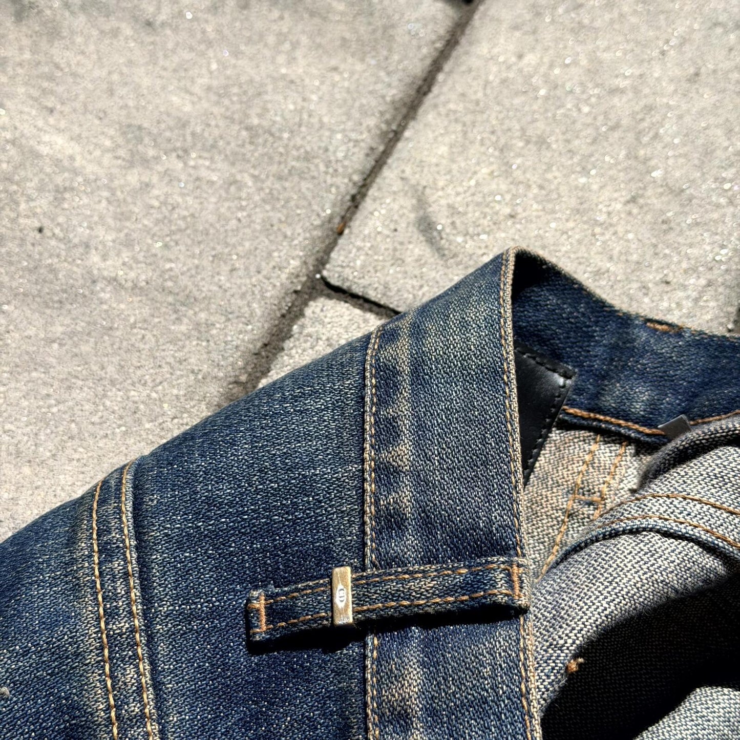 SS05 Dior Homme Rust Denim