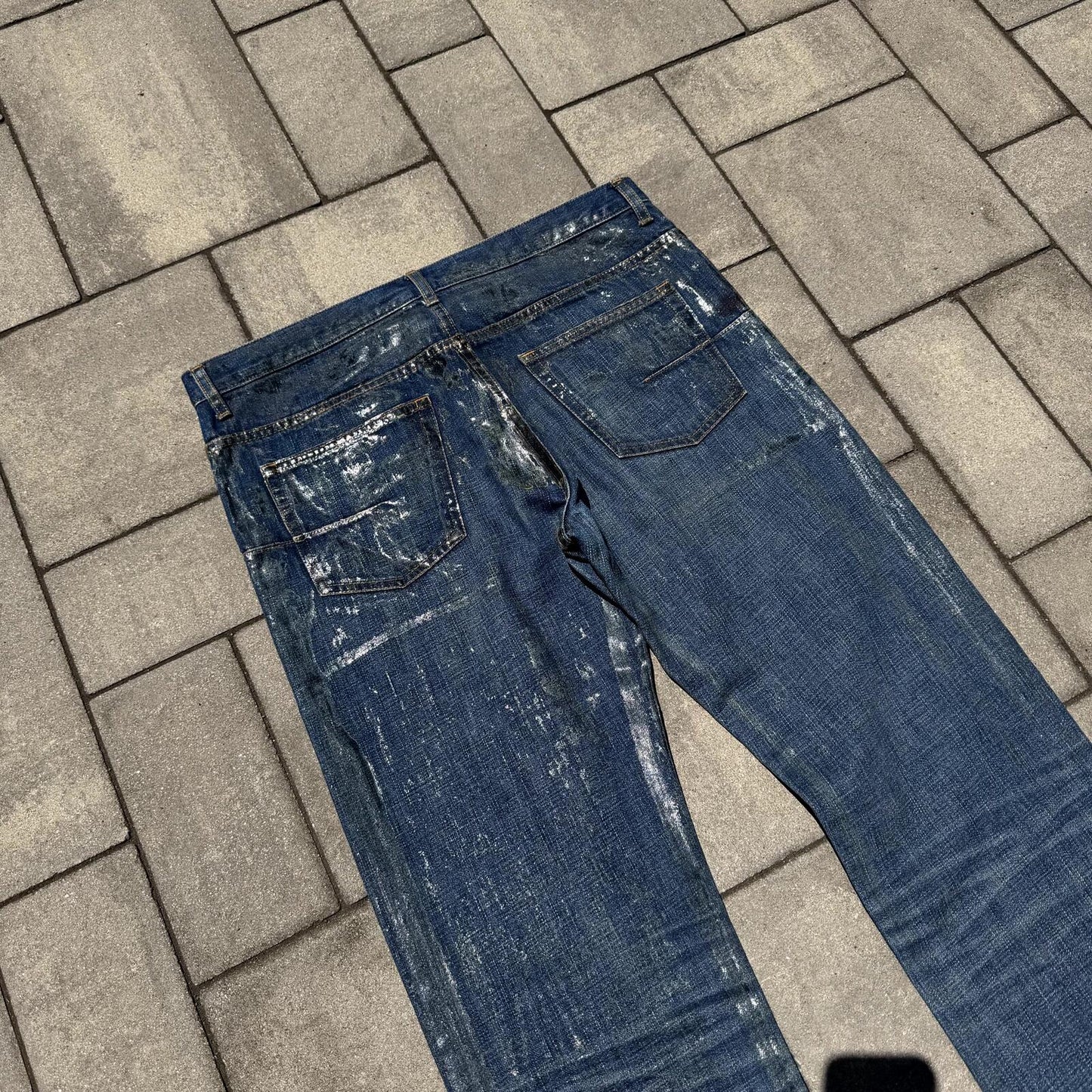 SS07 Dior Home Blue Luster Waxed Denim