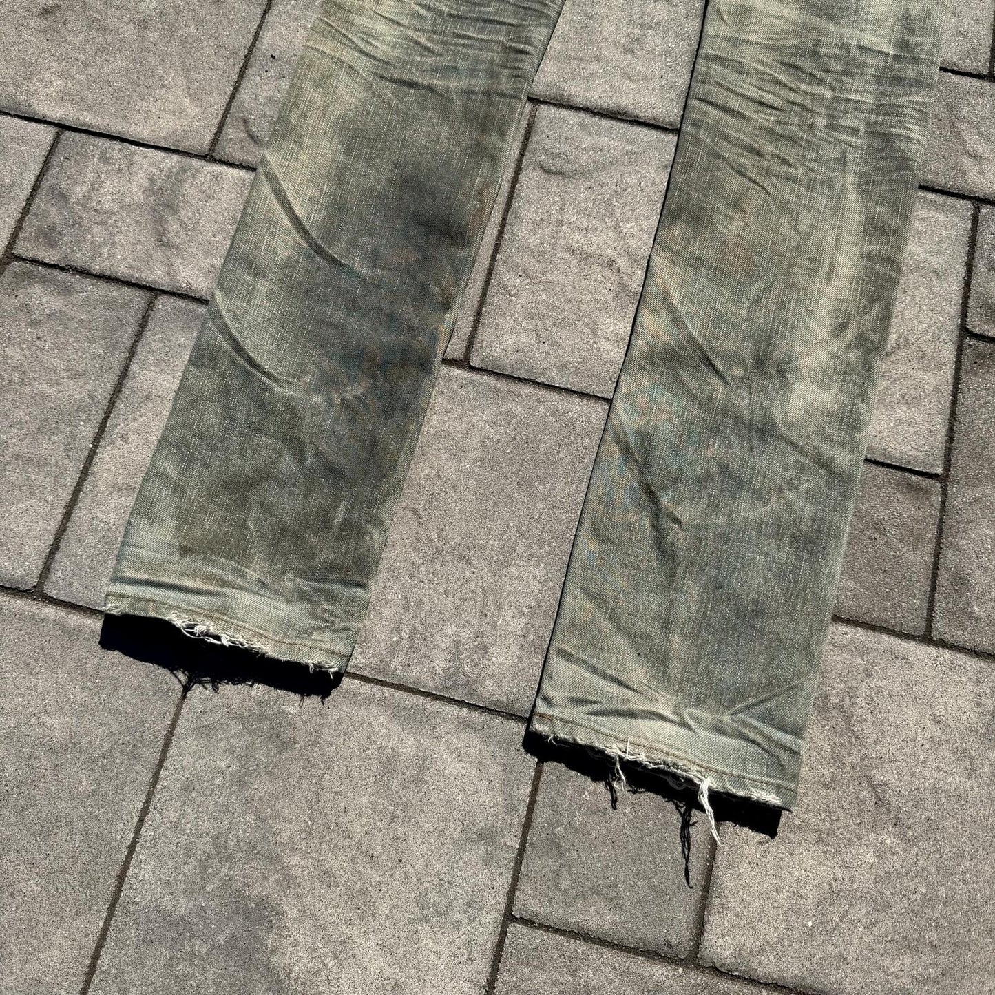 SS04 Dior Homme Dirty Clair Denim