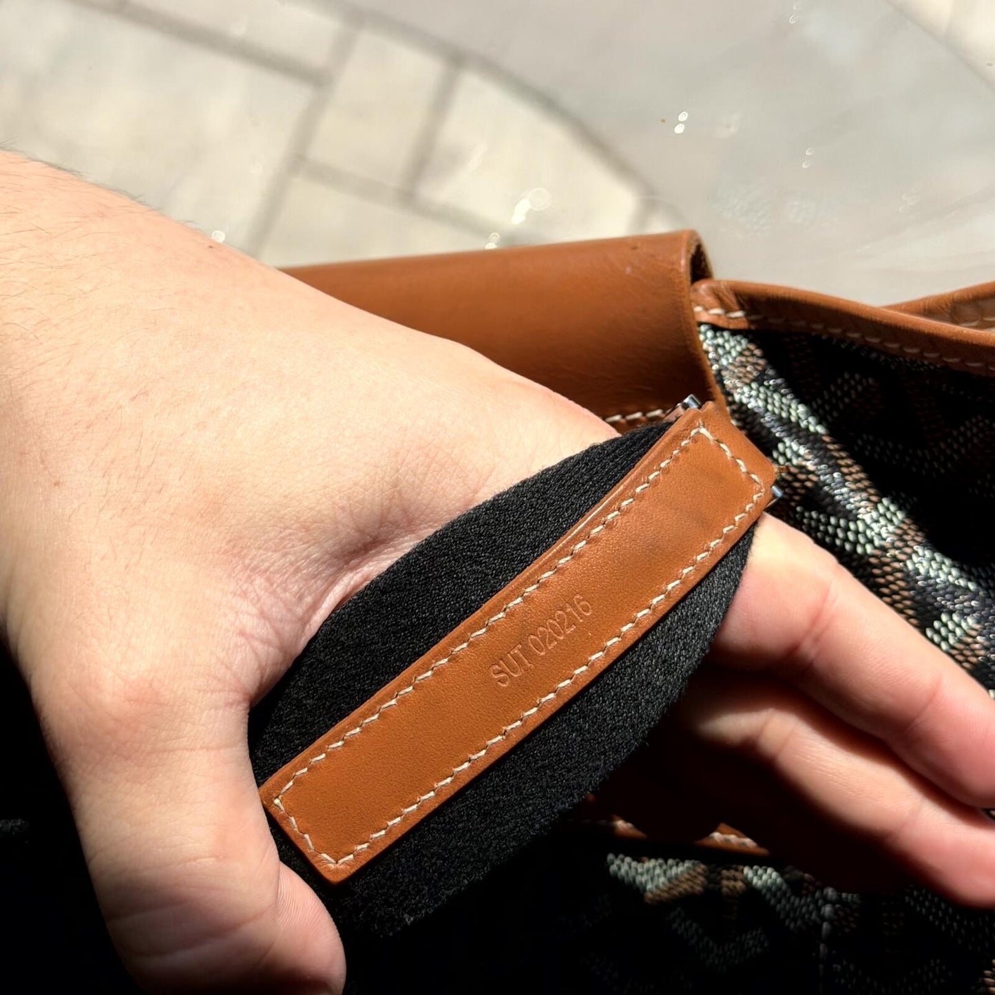 Goyard Brown Steamer Backpack