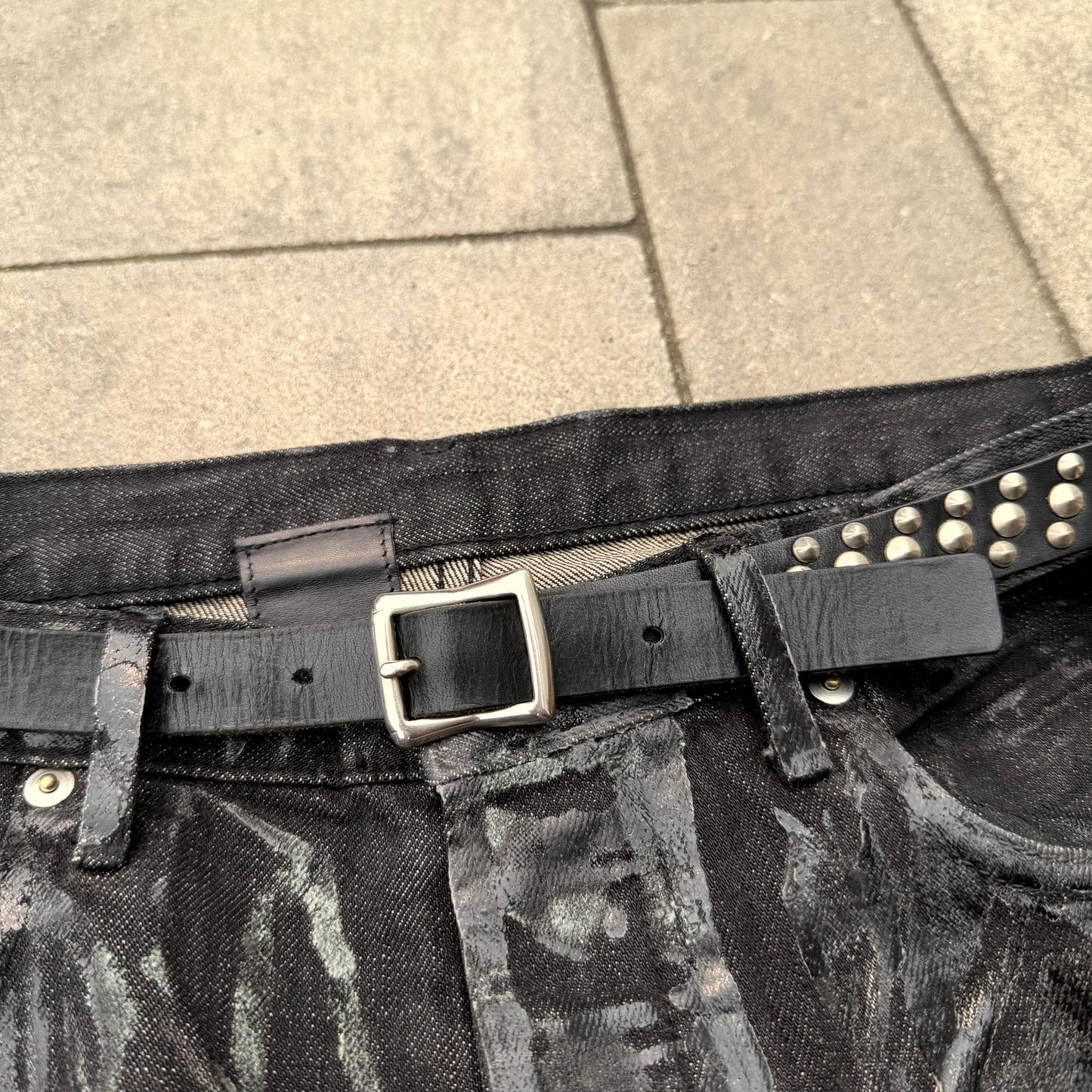 SS10 Undercover Studded Belt