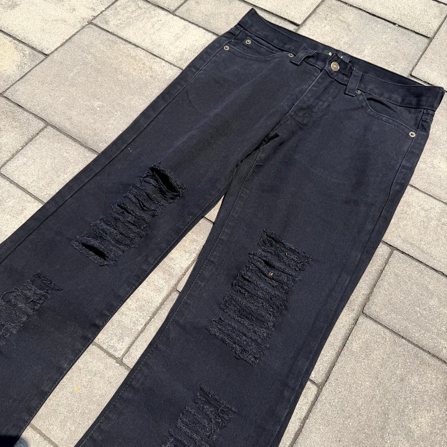 KUI Pierced Bootcut Denim