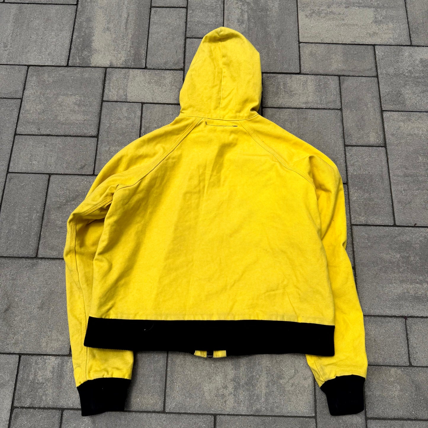 SS18 Vlone Yellow Canvas Worker Jacket