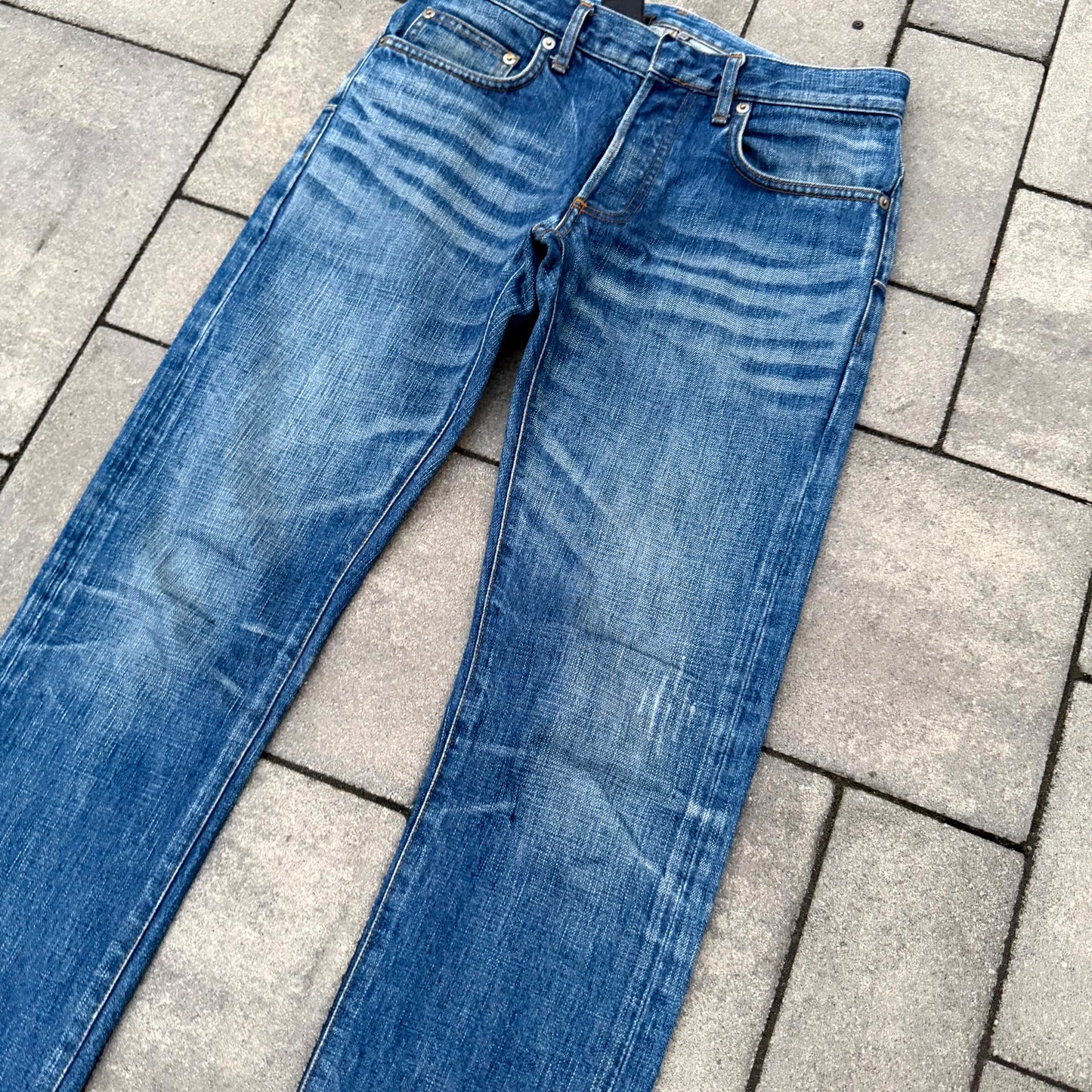 Dior Homme Blue Clawmark Denim