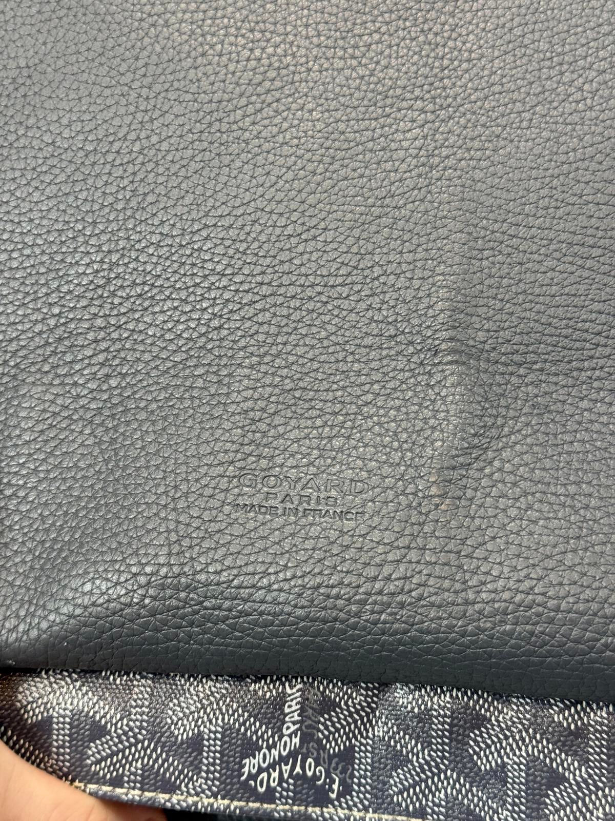 2013 Goyard Grand Bleu GM Messeneger Bag