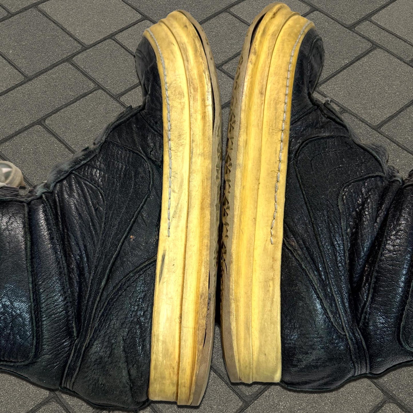 AW06 Rick Owens Pigskin Dunks