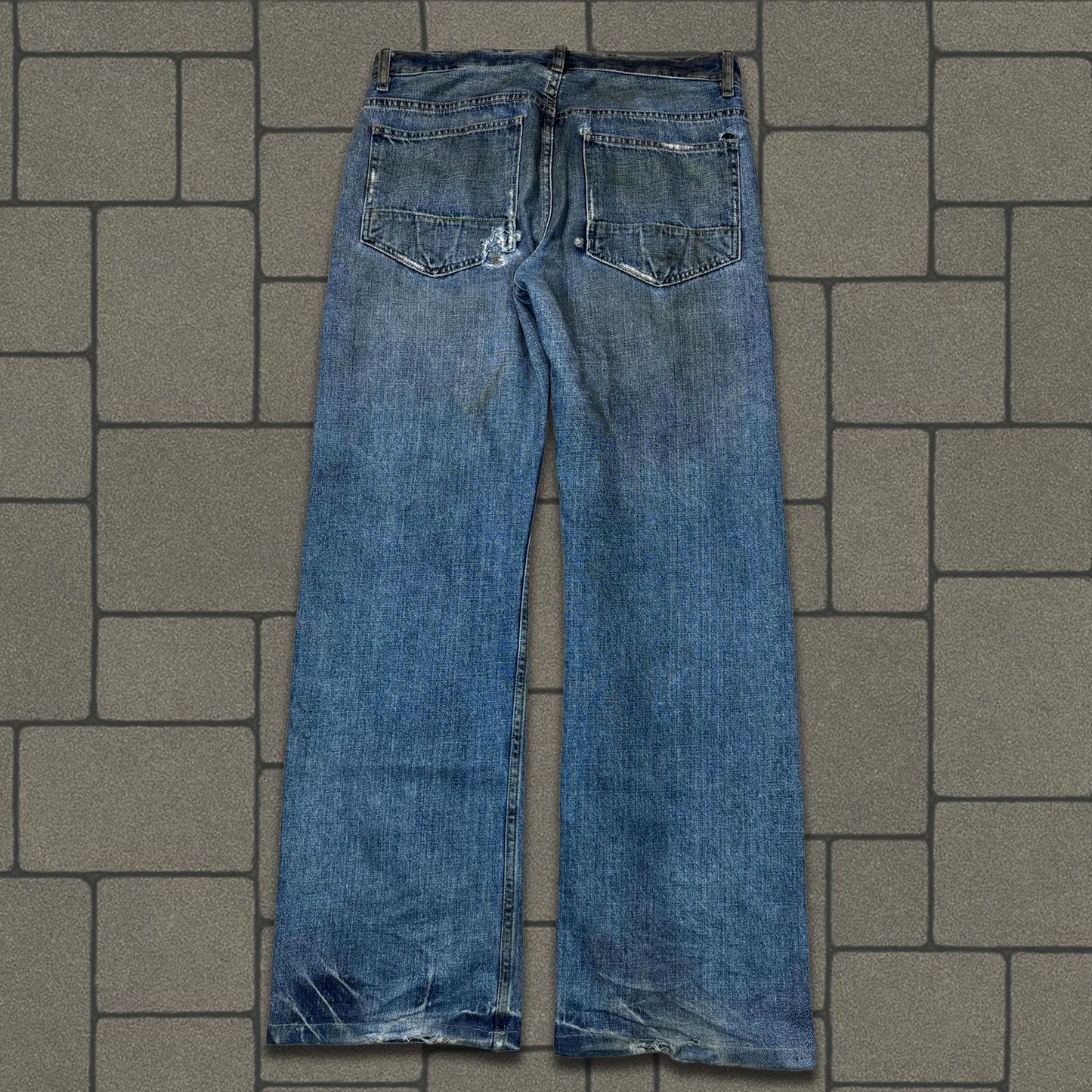 Rick Owens Mudwash Slab Denim