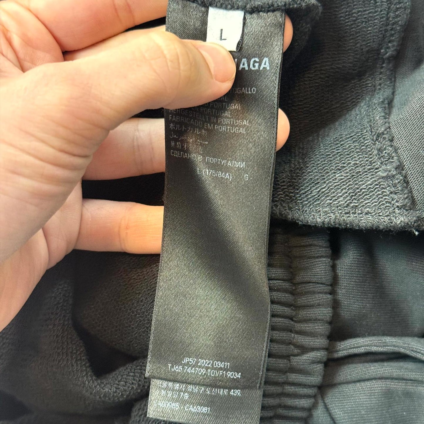 SS23 Balenciaga Distressed Sporty-B Sweatpants