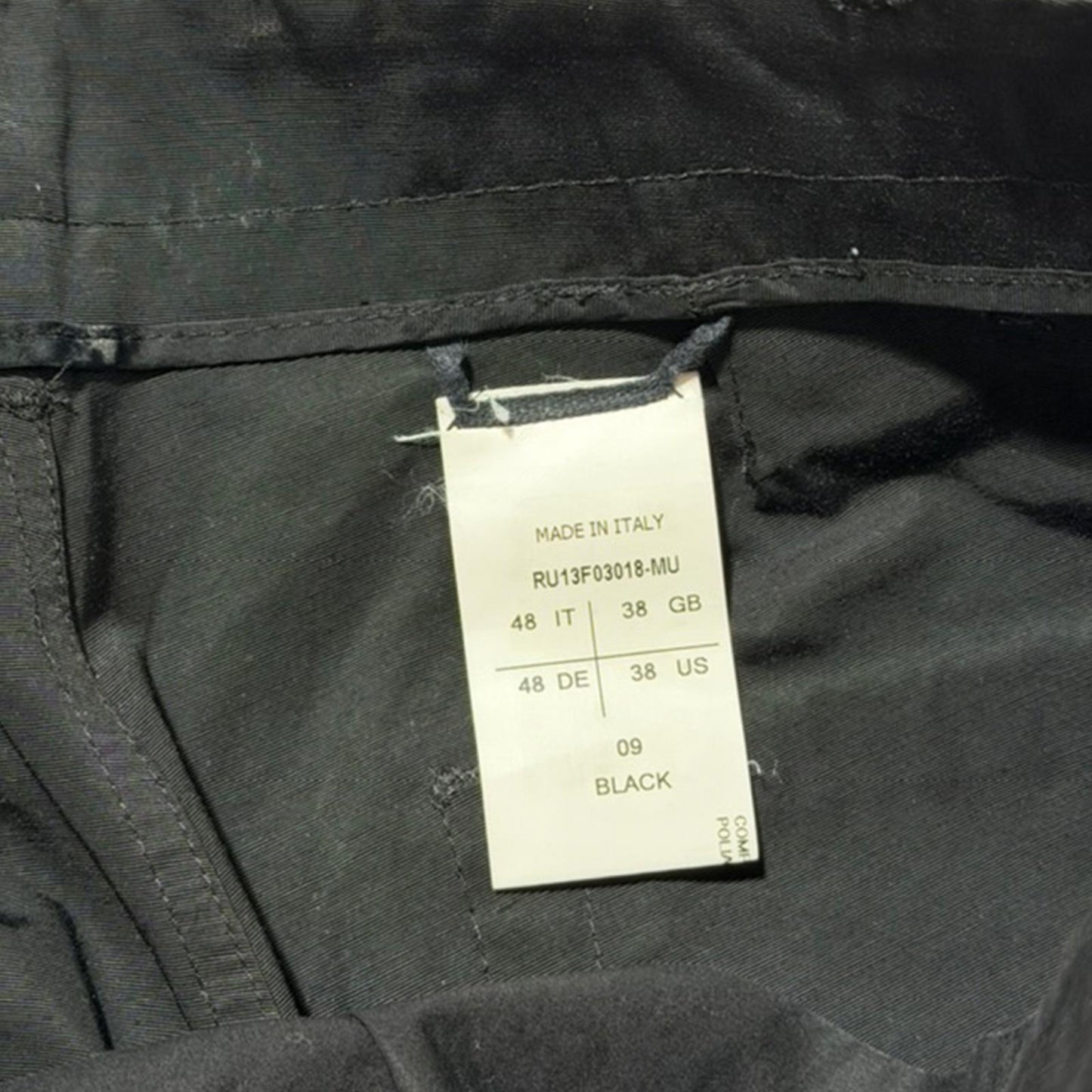 FW13 Rick Owens ‘Plinth’ Nylon Aircut Pants