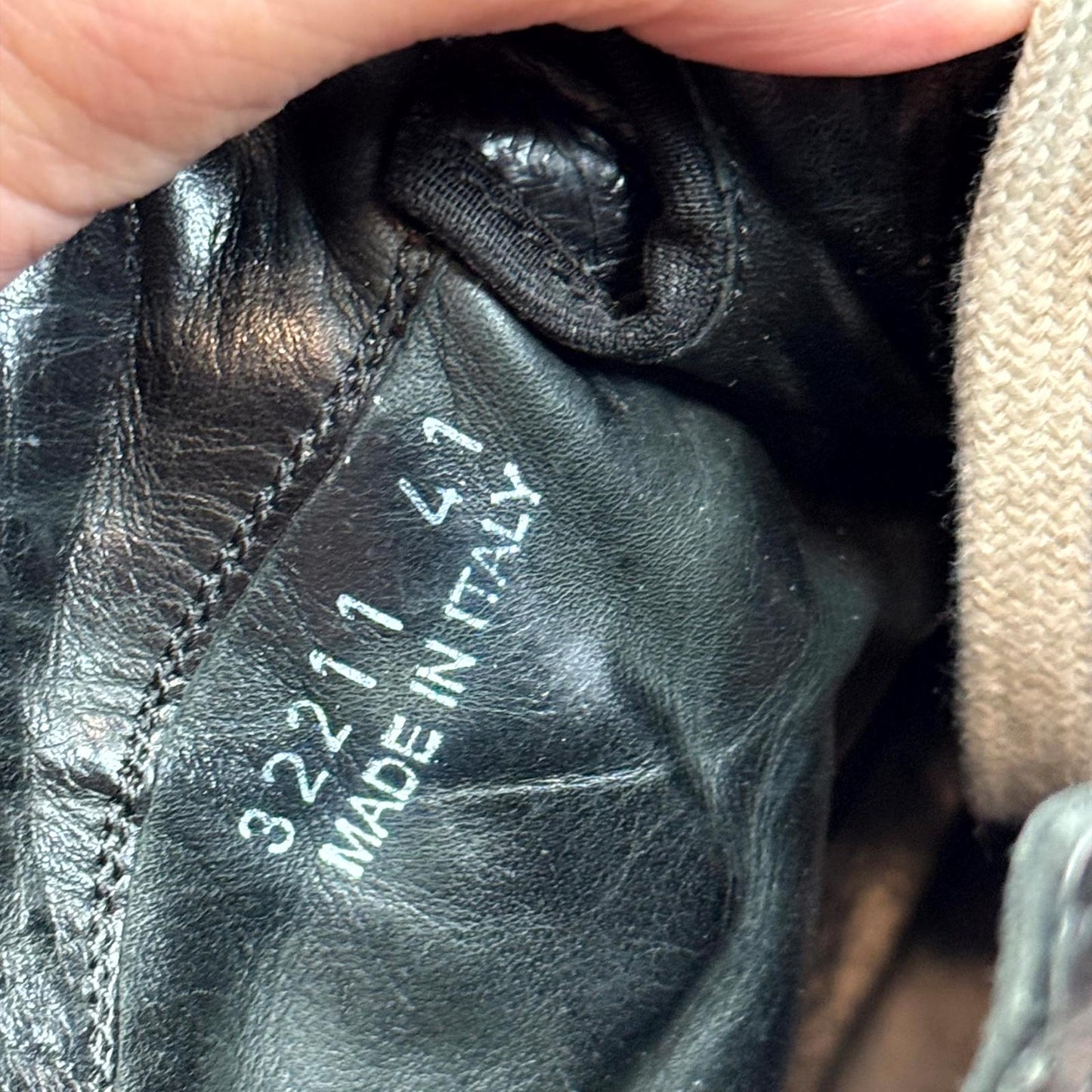 2010 Rick Owens Snakeskin Short Tongue Geobasket