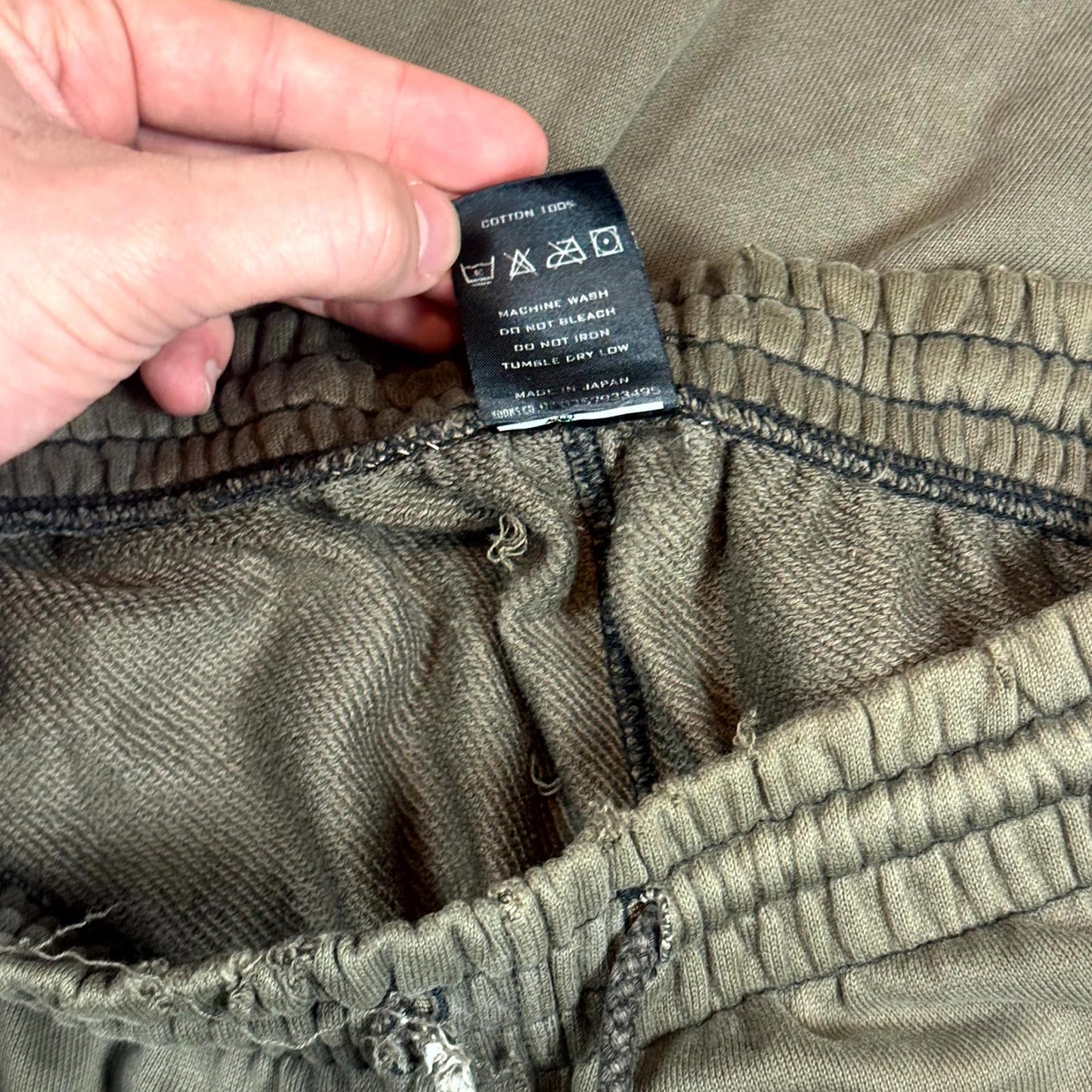 SS04 Number (N)ine Brown Double Skull Sweatpants