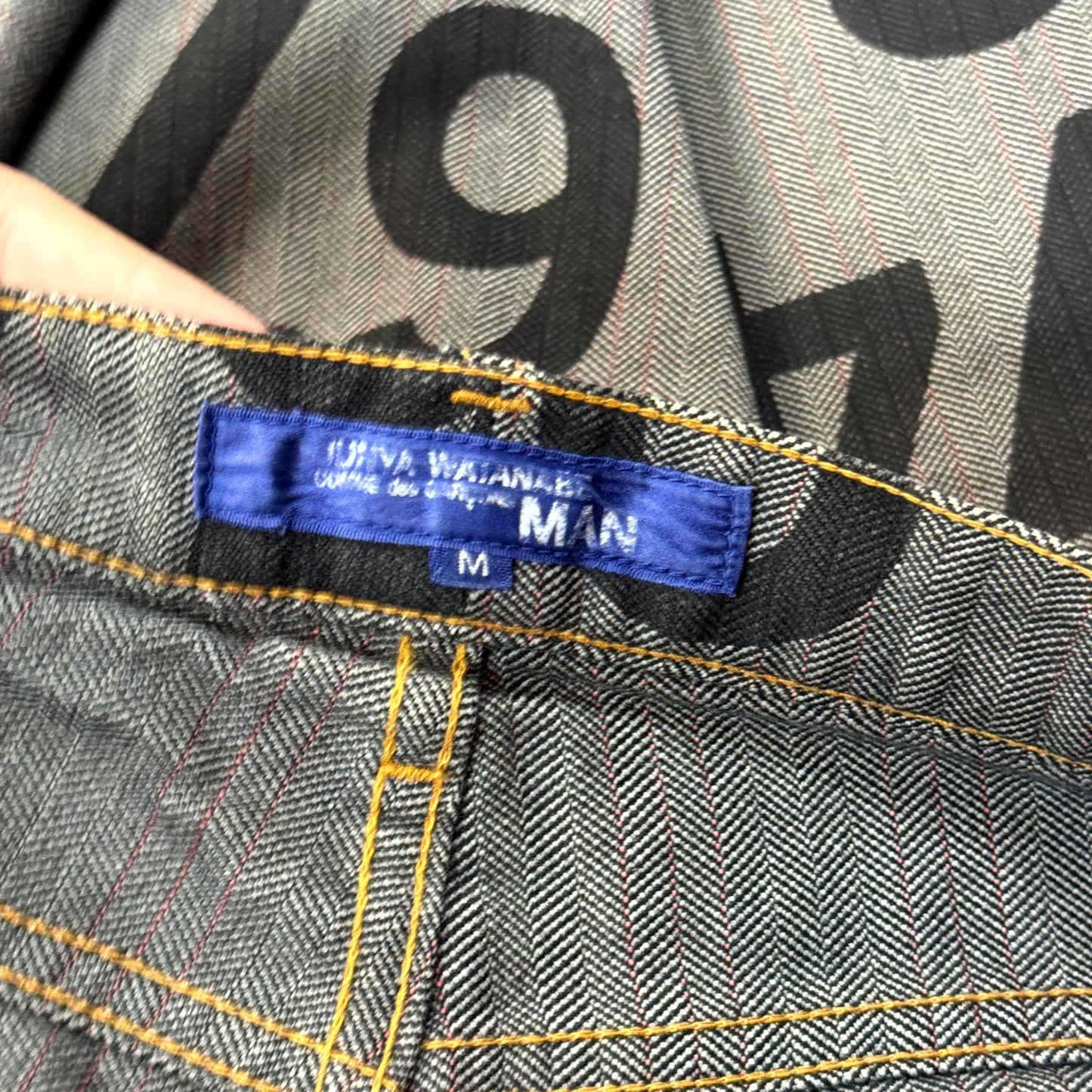 SS03 Junya Watanabe Number Denim