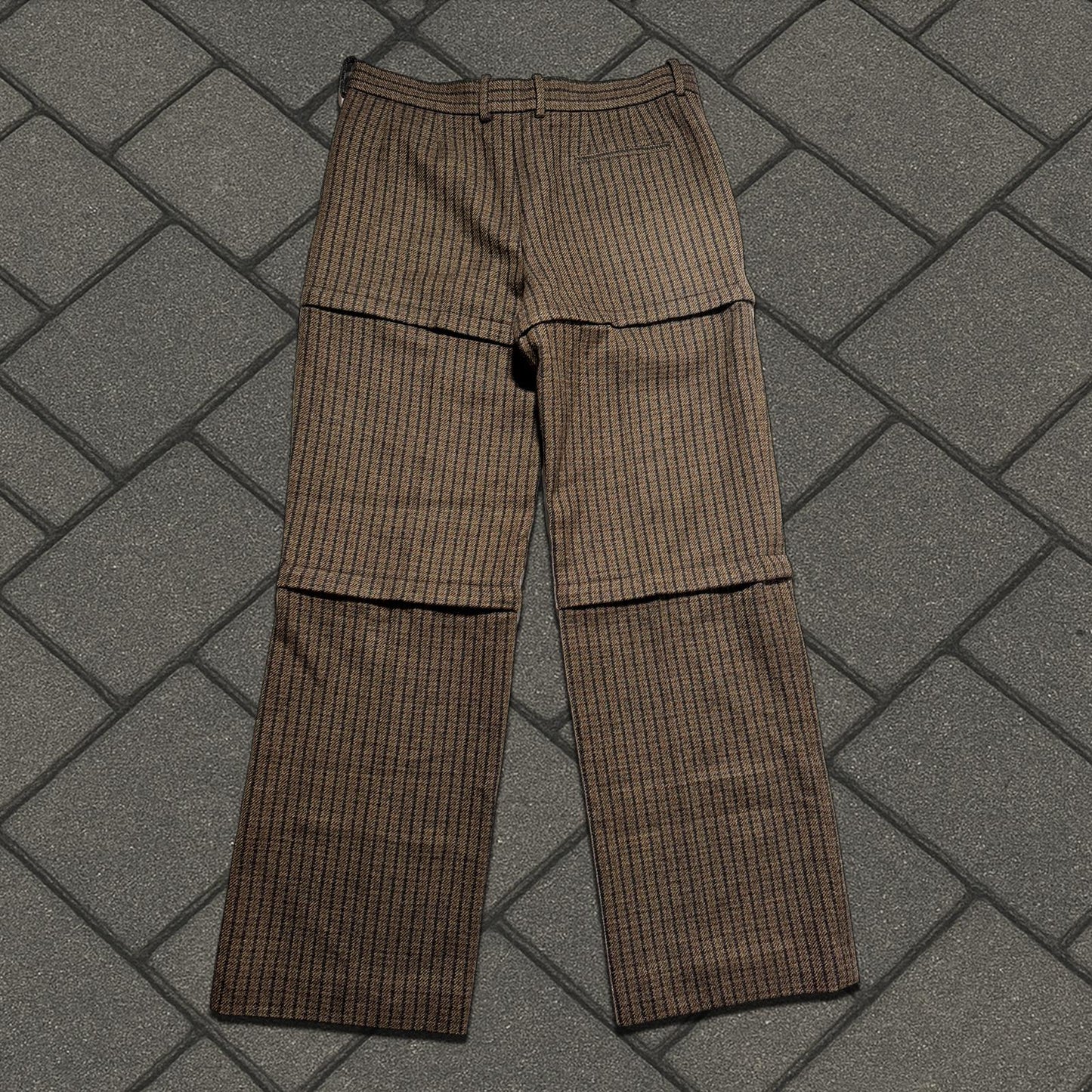 SS18 Balenciaga Plaid Convertible Pants