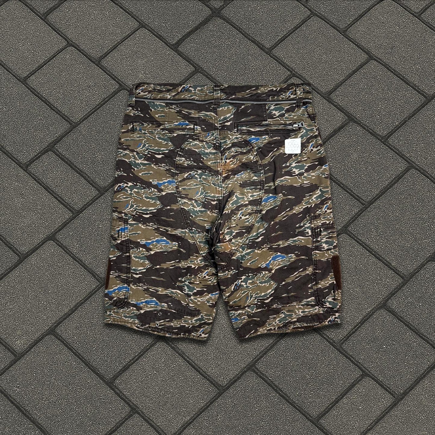 SS11 Undercover Underman Camo Shorts