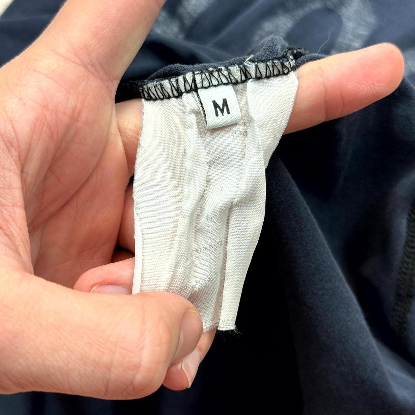 Helmut Lang Blue Cowboy Tee