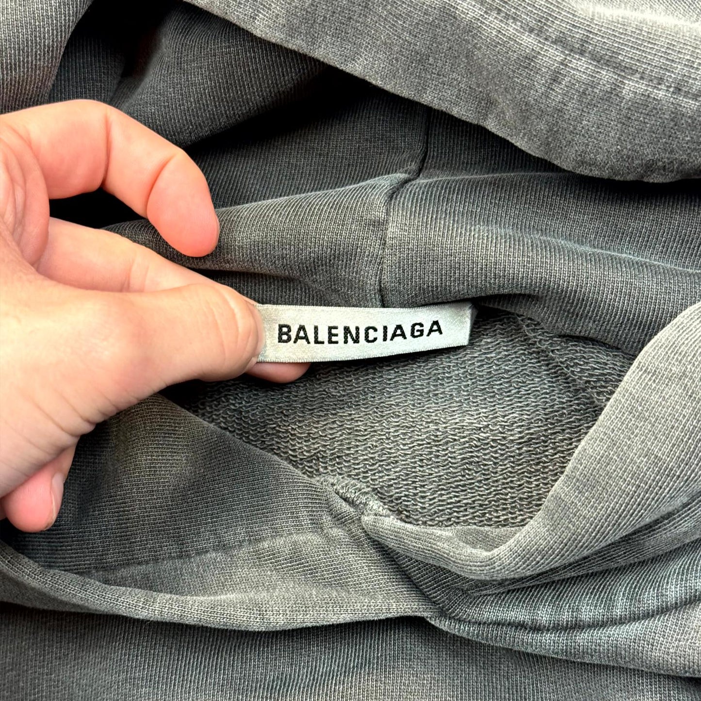 FW17 Balenciaga Paris Oversized Skyline Hoodie