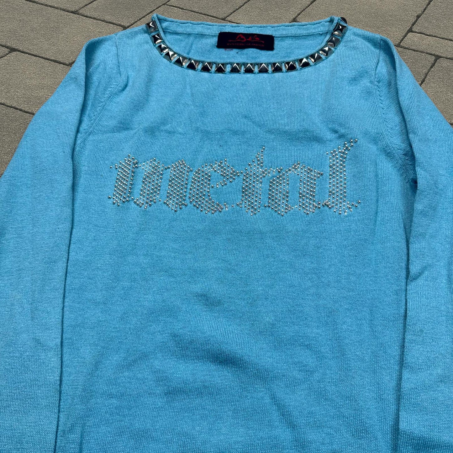 Hysteric Glamour Cracked Metal Longsleeve