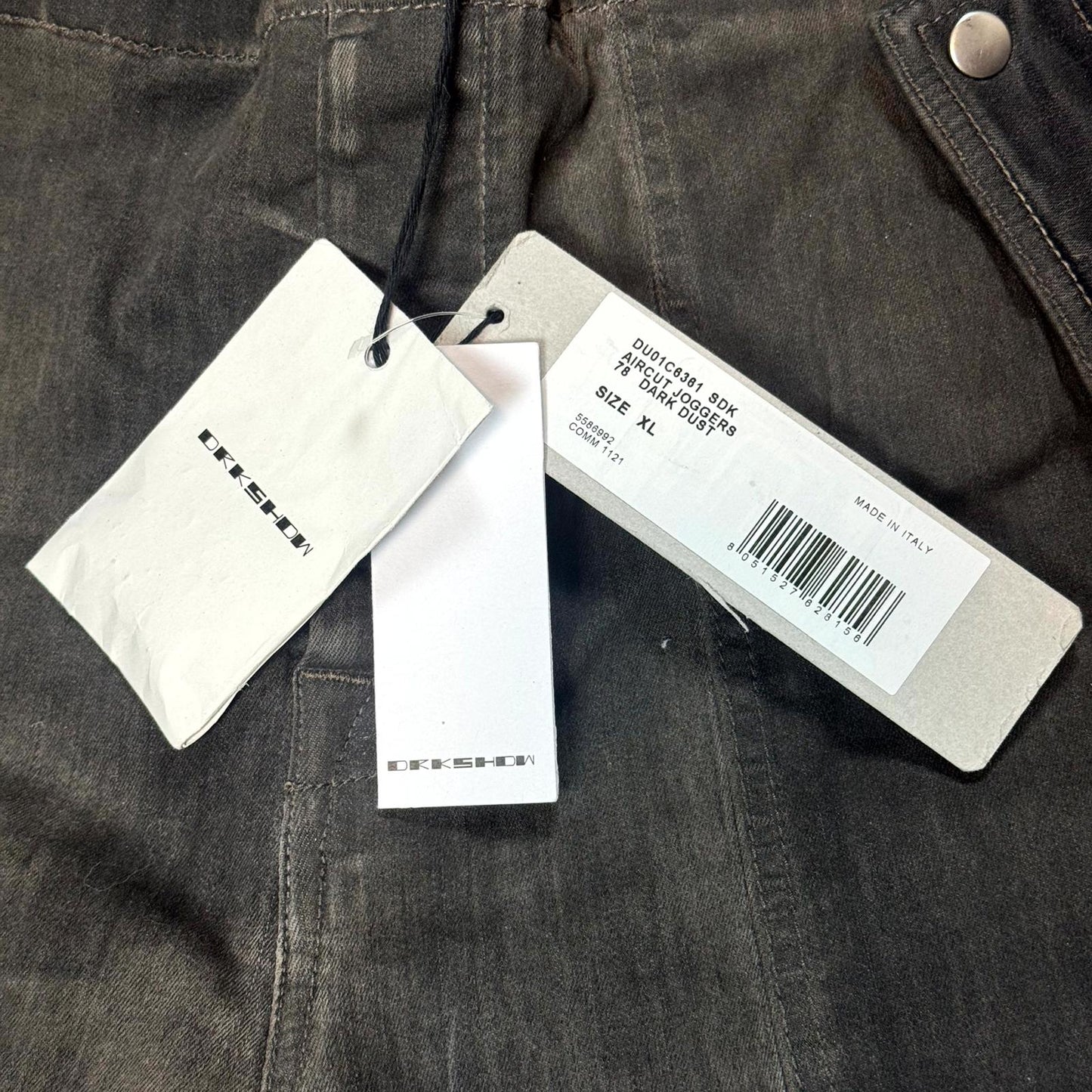 Rick Owens Dark Dust Aircut Joggers
