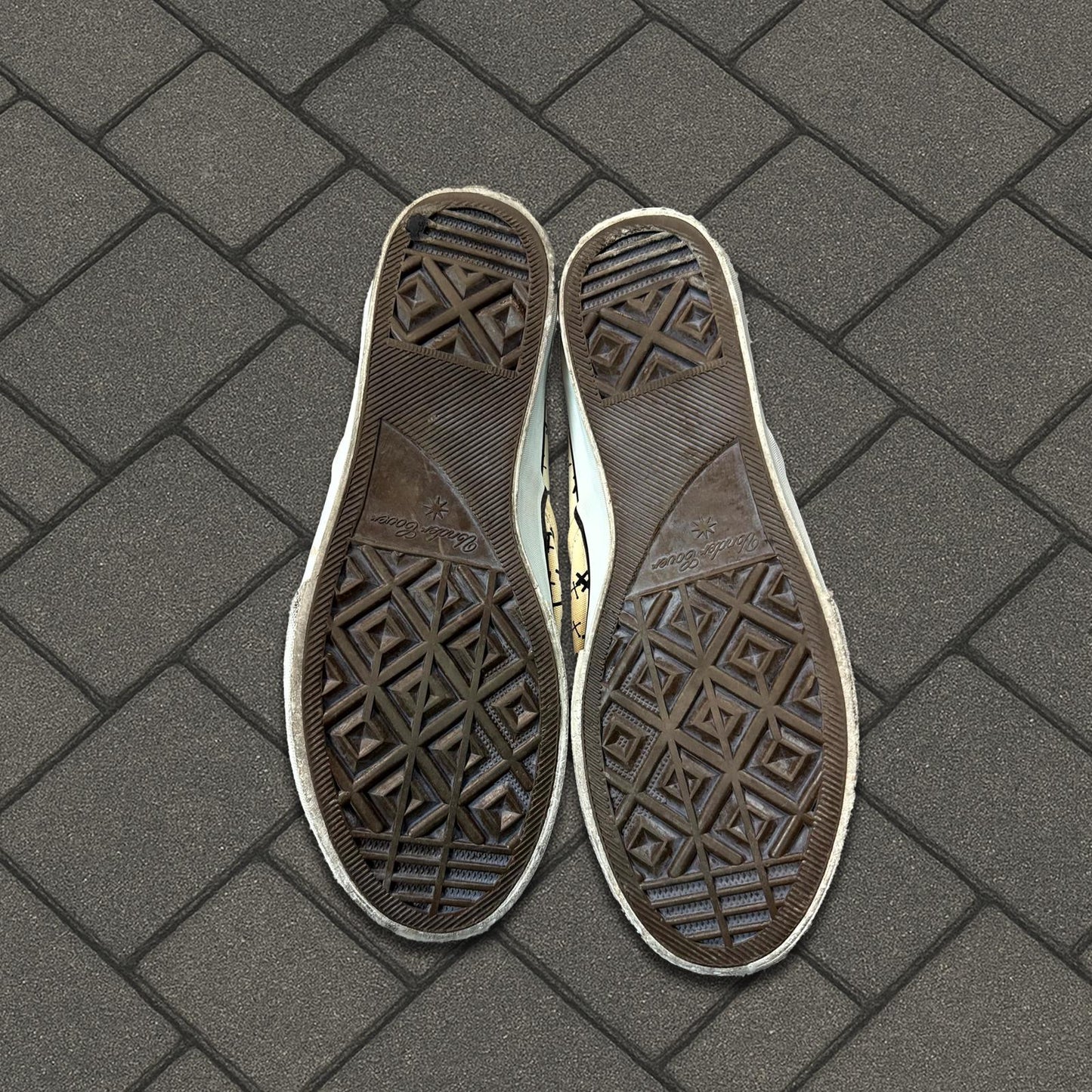 AW02 Undercover Crosses Slip On Shoes