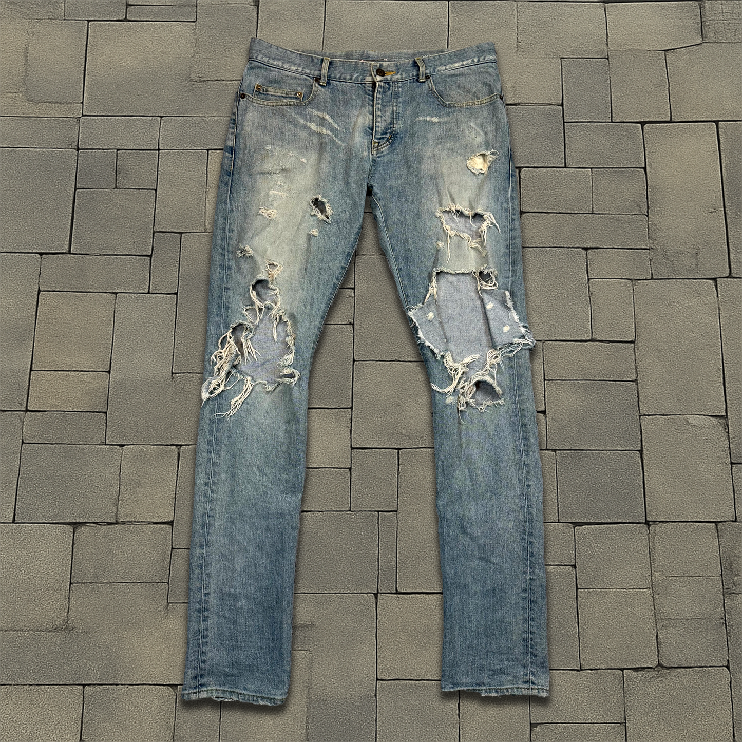 FW14 Saint Laurent Paris Crash D02 Denim