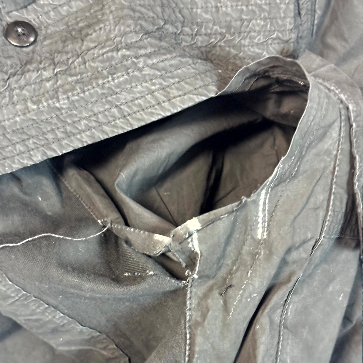 FW12 Rick Owens Black Creatch Cargo Sweatpants