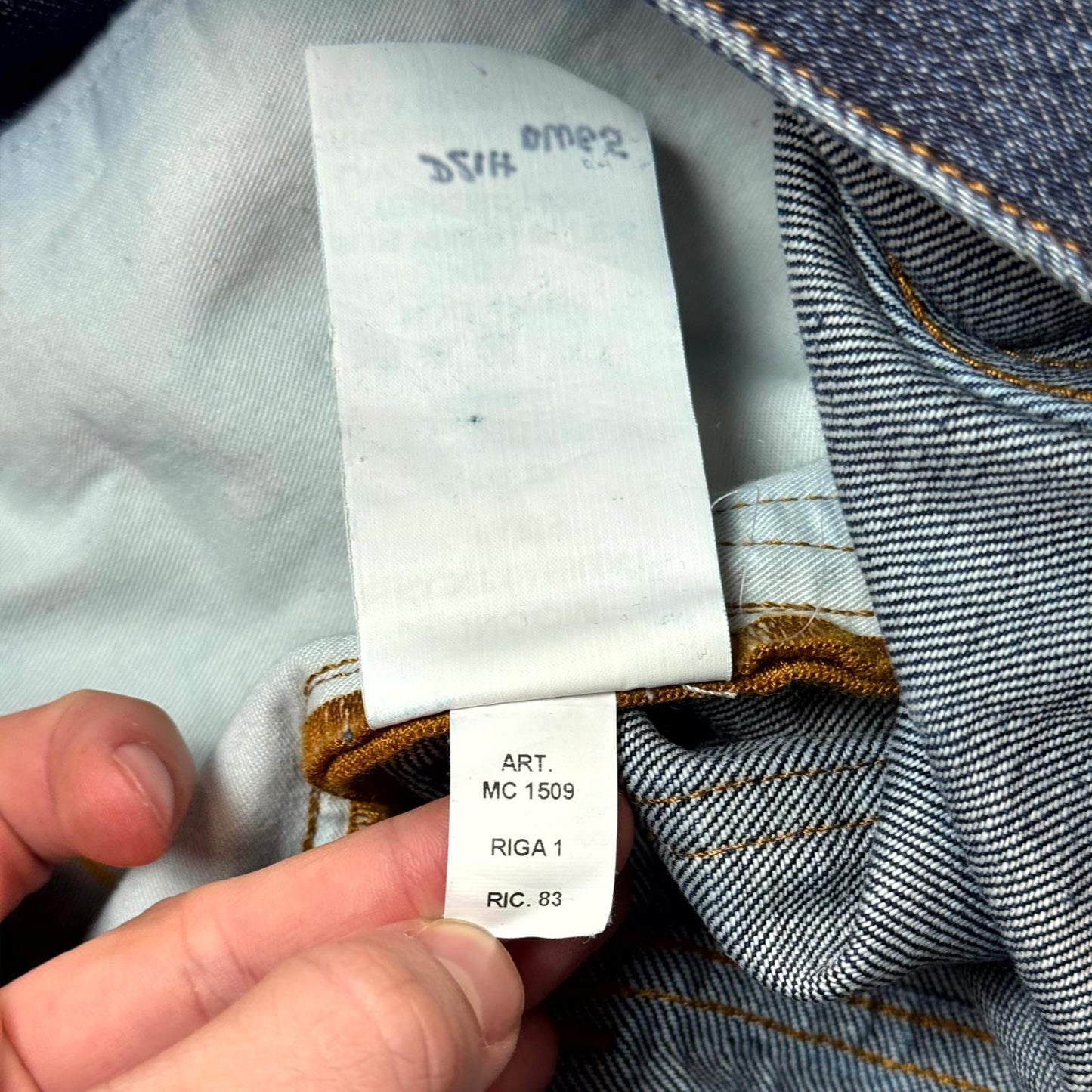 Saint Laurent Paris Sample D21 Denim
