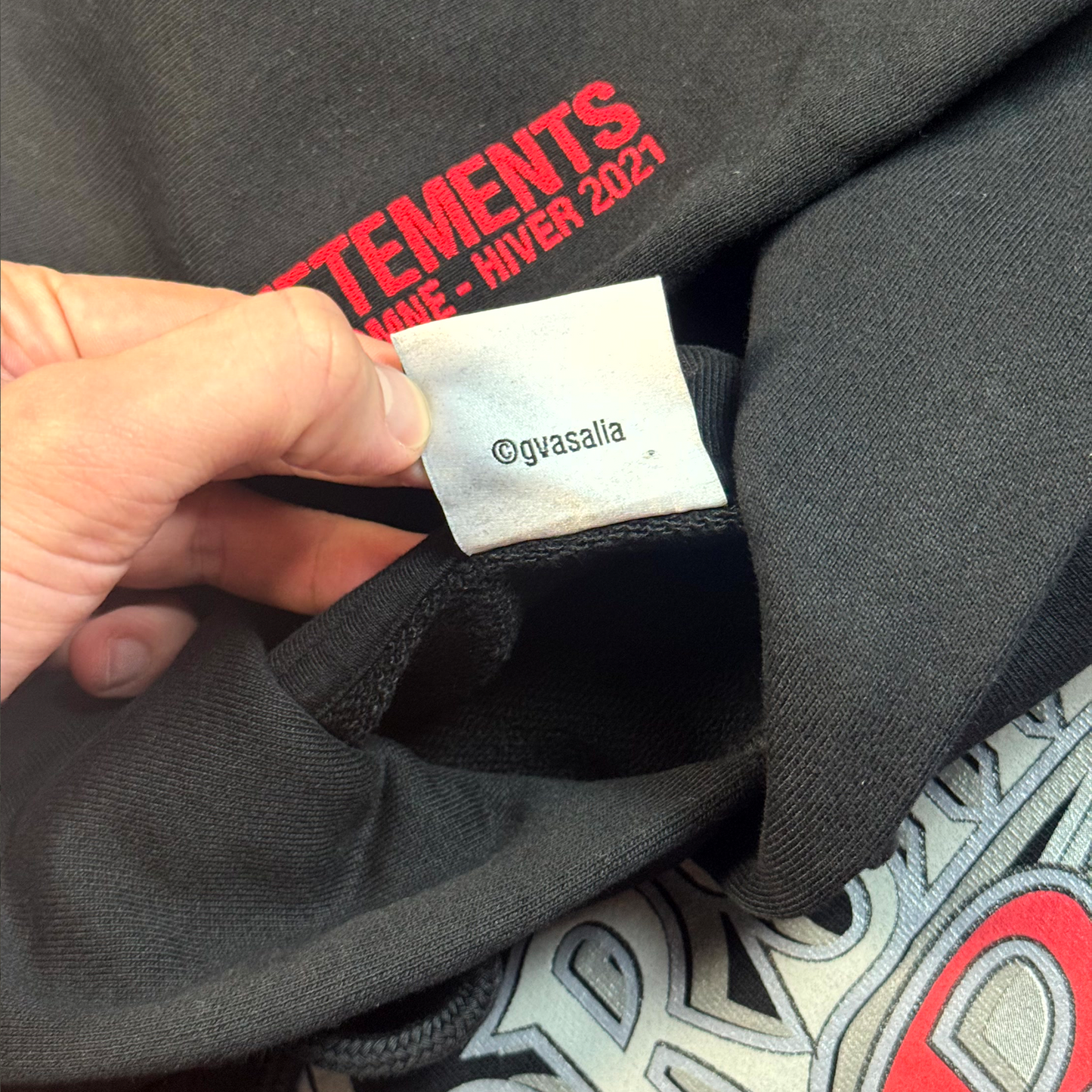AW21 Vetements Worship The Best Hoodie
