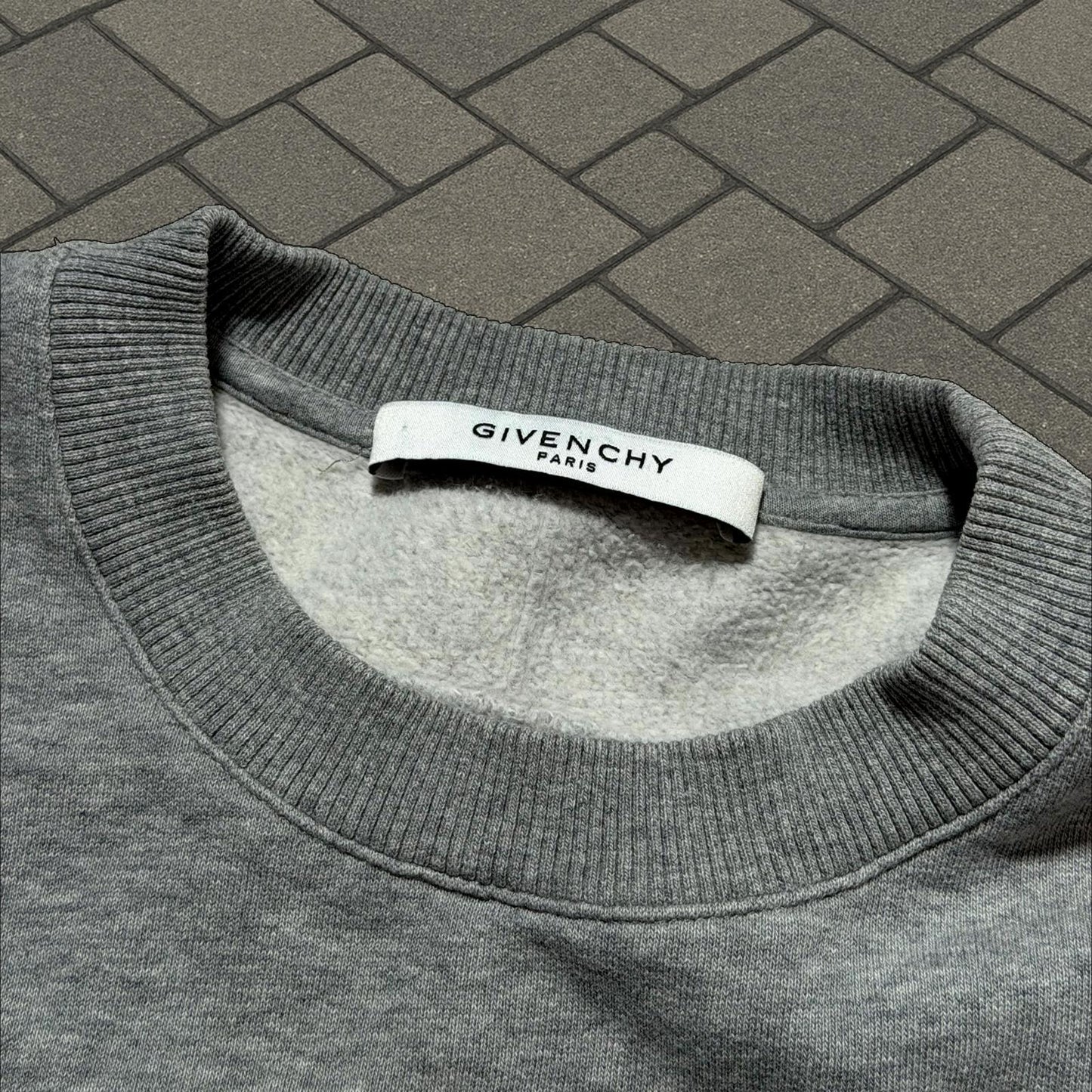 Givenchy Grey Rottweiler Crewneck