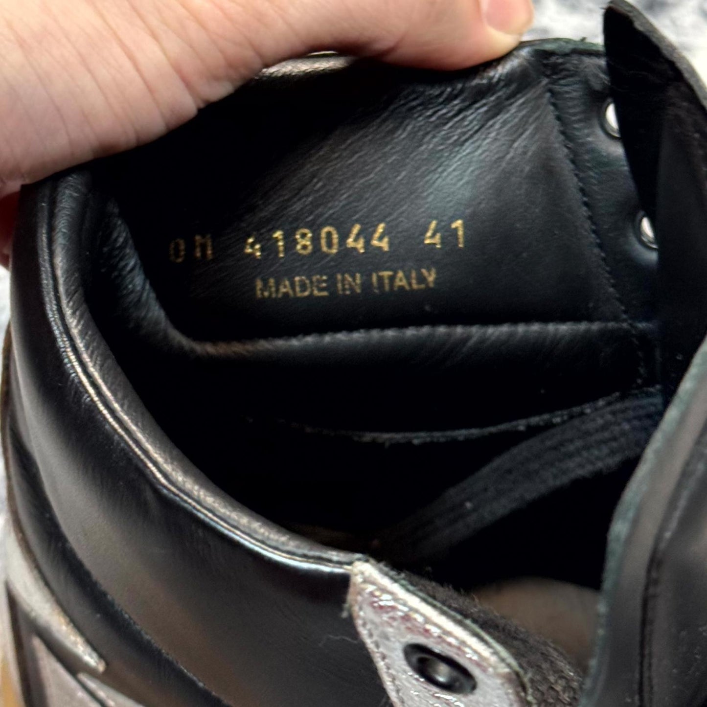 Saint Laurent Paris Silver Star Sneaker