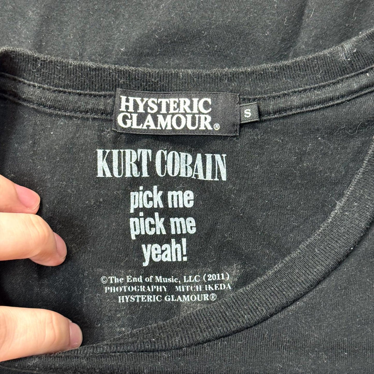 Hysteric Glamour Kurt Cobain Tee